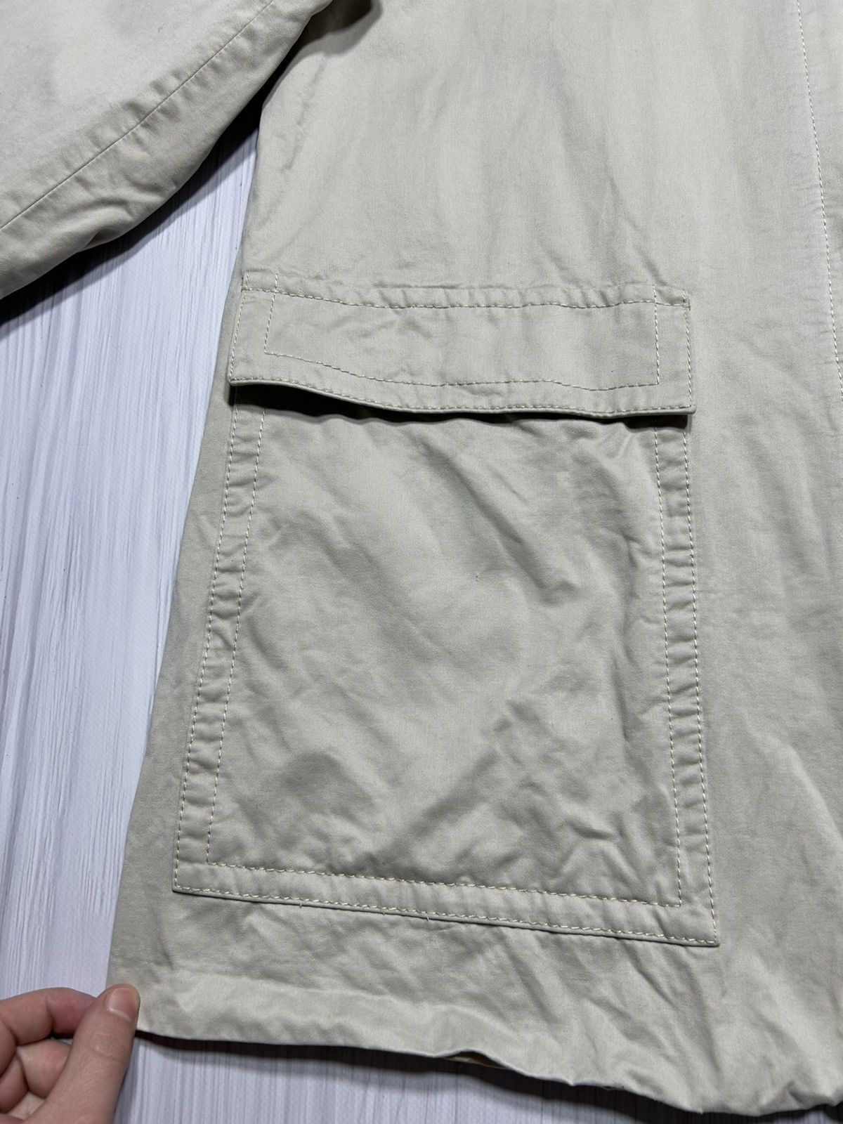 Max Mara × Vintage Rare Max Mara Trench Coat Size 10 Size L / US 10 / IT 46 - 4 Thumbnail