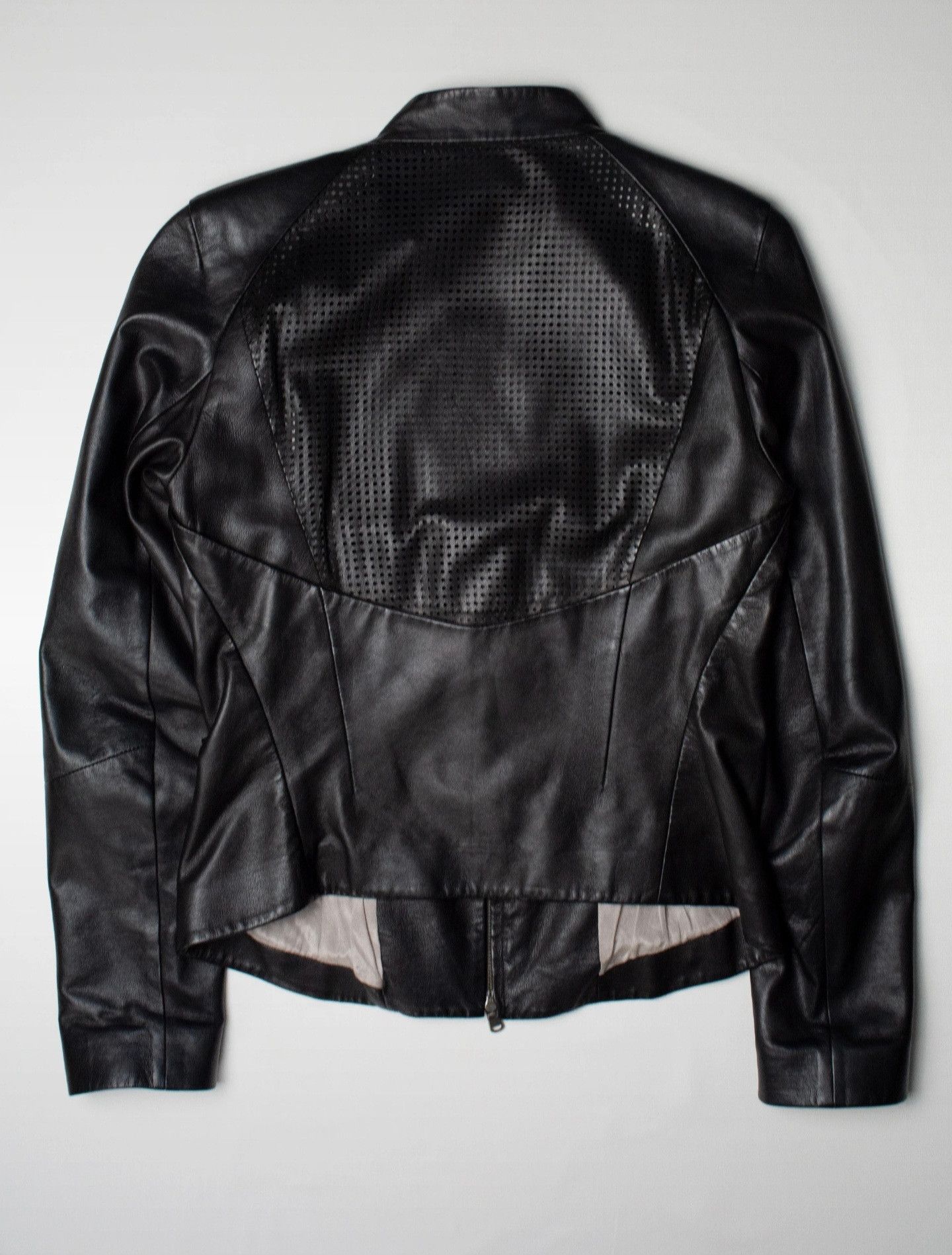 Other Archival VSP by Vespucci – Black Lambskin Moto Jacket Size S / US 4 / IT 40 - 13 Thumbnail