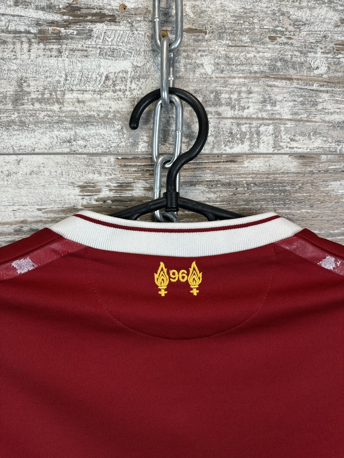 New Balance Mens Vintage New Balance Liverpool FC T-shirt soccer jersey Size US S / EU 44-46 / 1 - 17 Thumbnail