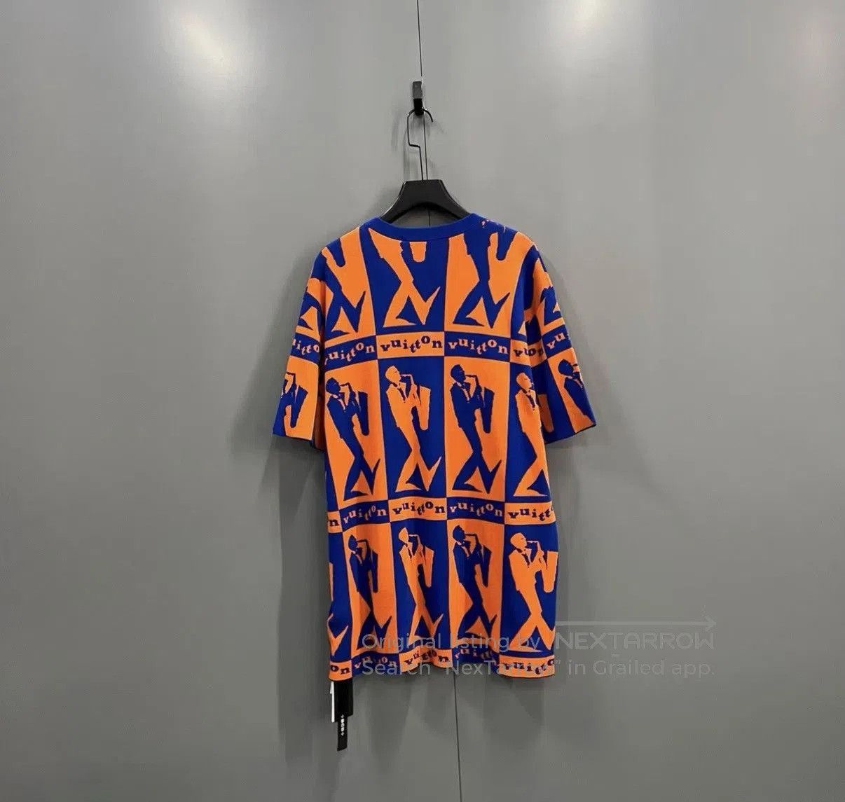 Louis Vuitton Orange XL Short Sleeve Graphic Print Shirt. Size US XL / EU 56 / 4 - 2 Thumbnail