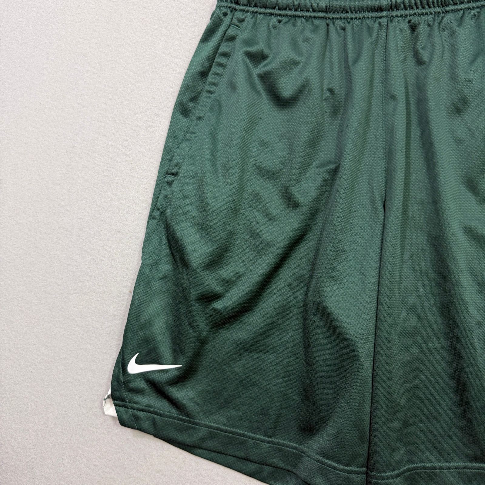 Nike Nike Michigan State Spartans Shorts Men's Large Green Size US 32 / EU 48 - 3 Thumbnail