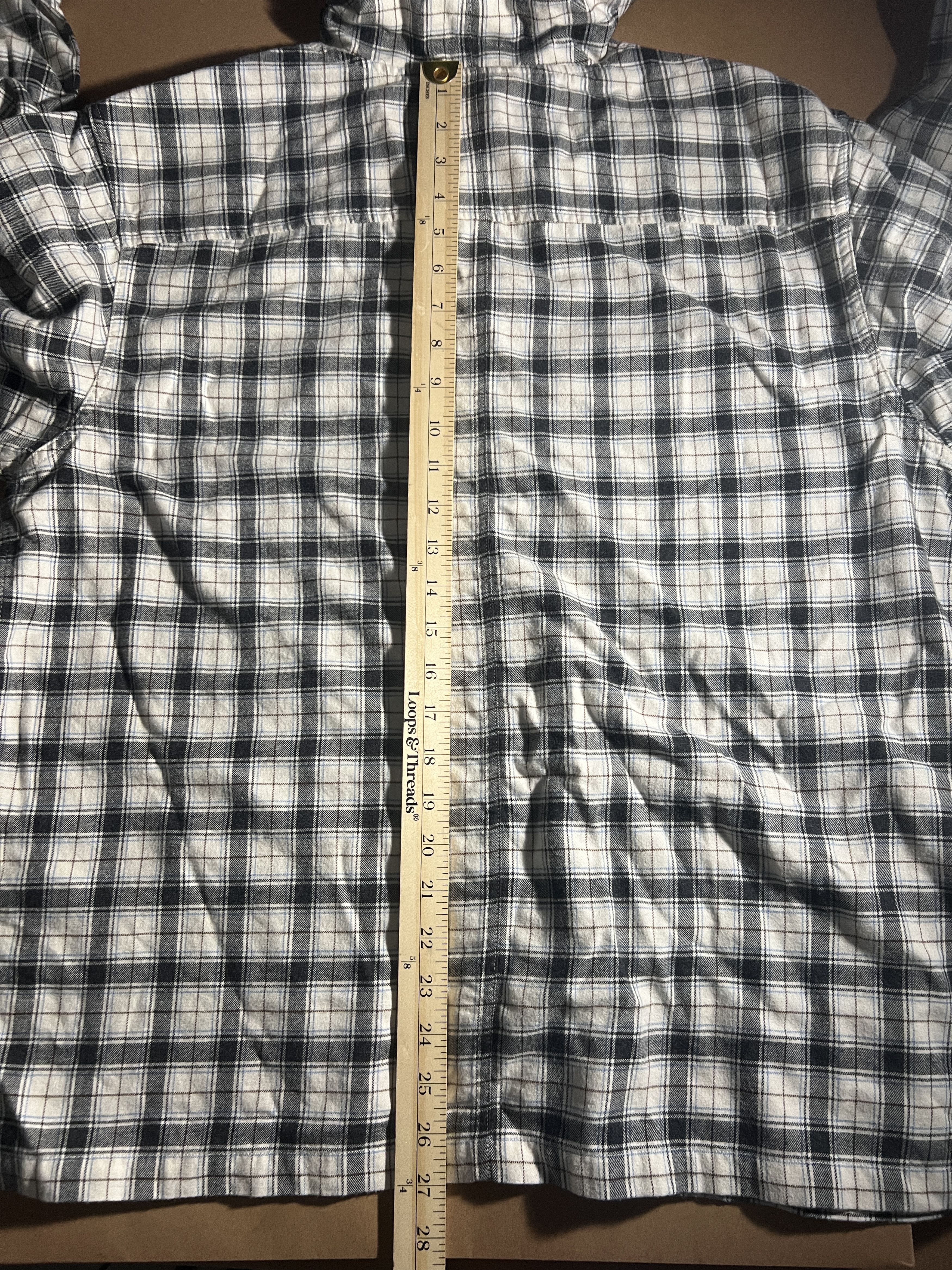 Supreme SUPREME FUR HOODED FLANNEL SHIRT Size US M / EU 48-50 / 2 - 13 Thumbnail