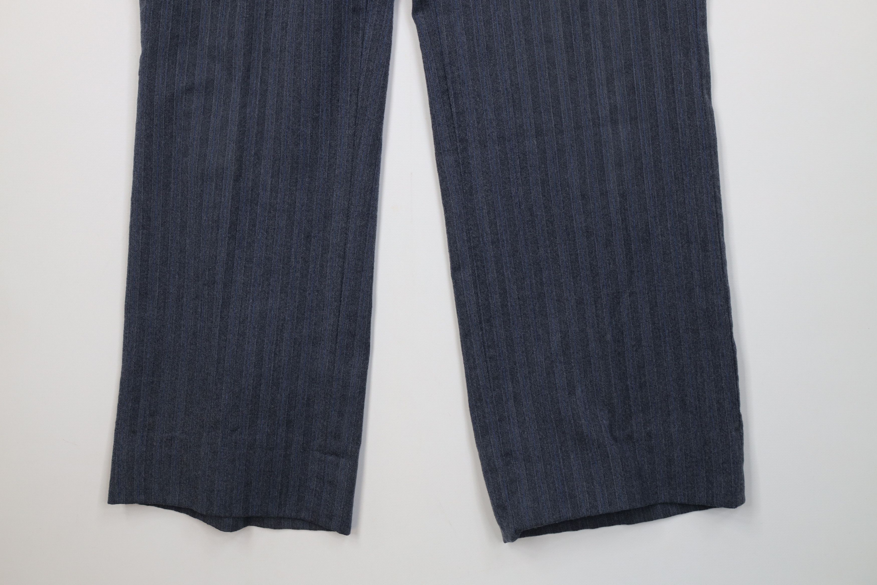 Vintage Vintage 60s Herringbone Buckle Wide Leg Chino Pants USA Size US 32 / EU 48 - 4 Thumbnail