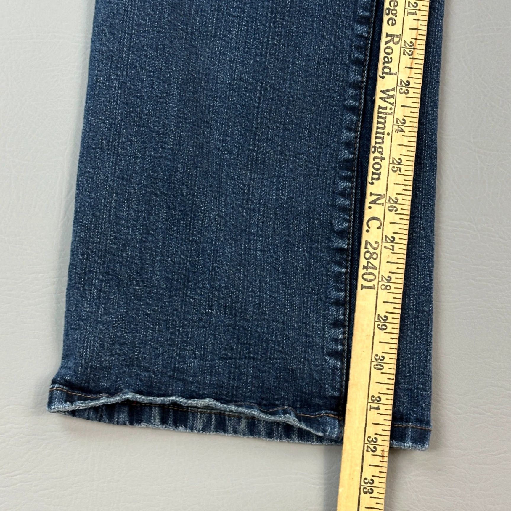 AG Jeans Jag Jeans Jeans Women's 10 30x32 Dark Wash Denim Bootcut Mid Rise Stretch Y2K Ladies Slim Fit Regular Waist Blue Jeans Women’s Size 32" / US 10 / IT 46 - 3 Thumbnail