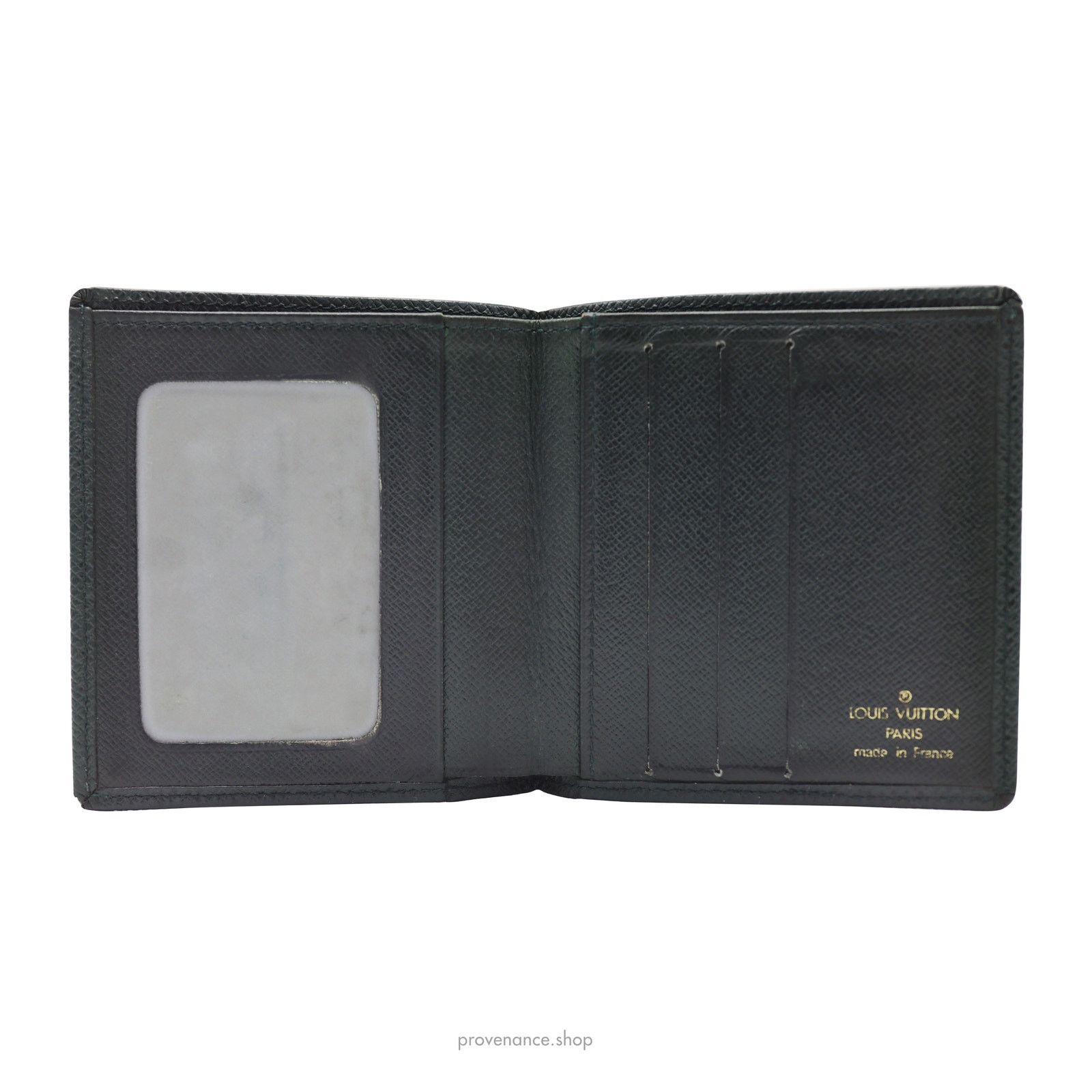 Louis Vuitton 🔴 Louis Vuitton ID Bifold Wallet - Epicea Green Taiga Size ONE SIZE - 7 Thumbnail
