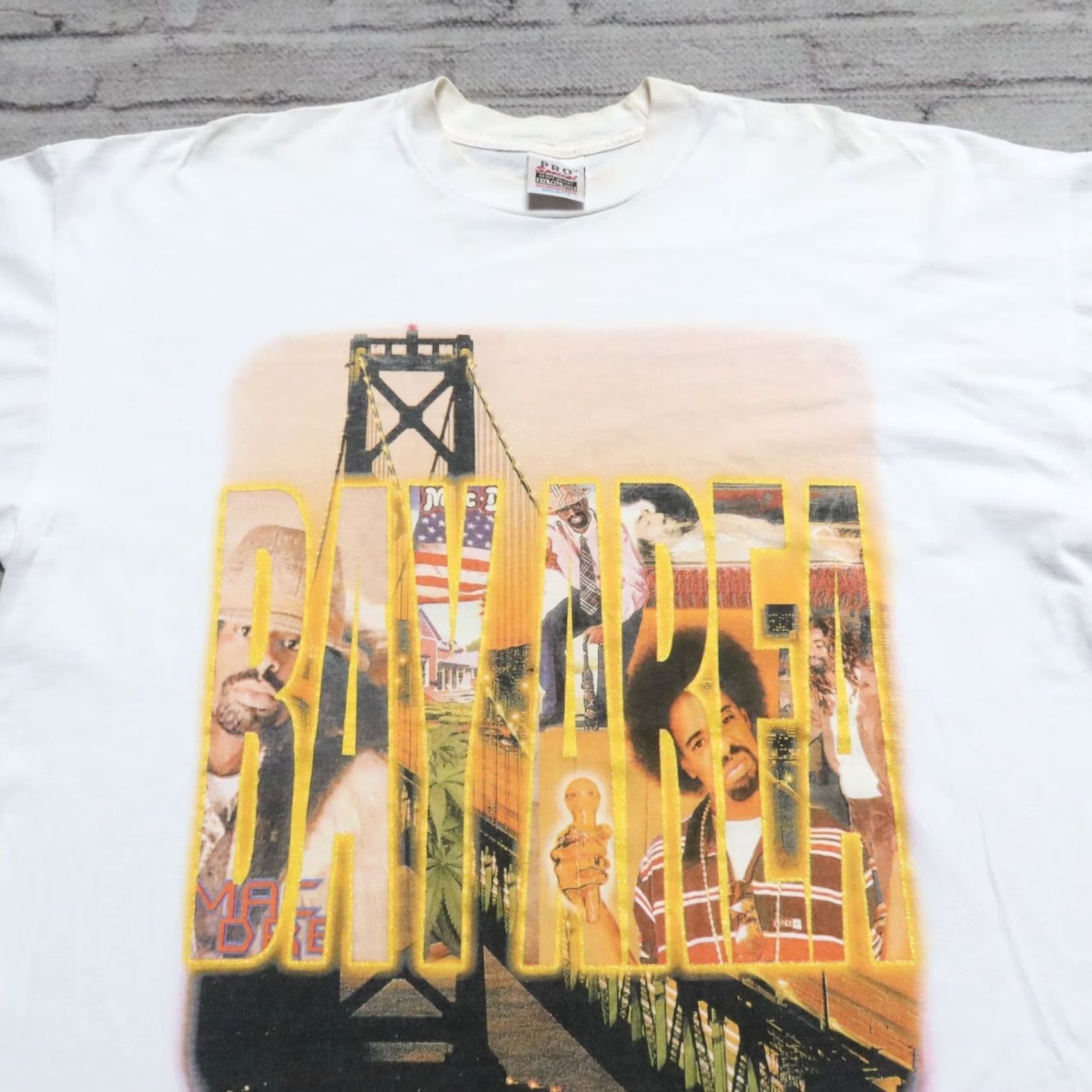 Vintage VINTAGE Mac Dre Rap Shirt 2XL White Men Shirt 90s Y2K Thizz Nation Bay Area Go Dumb Franklin Size US XXL / EU 58 / 5 - 3 Thumbnail