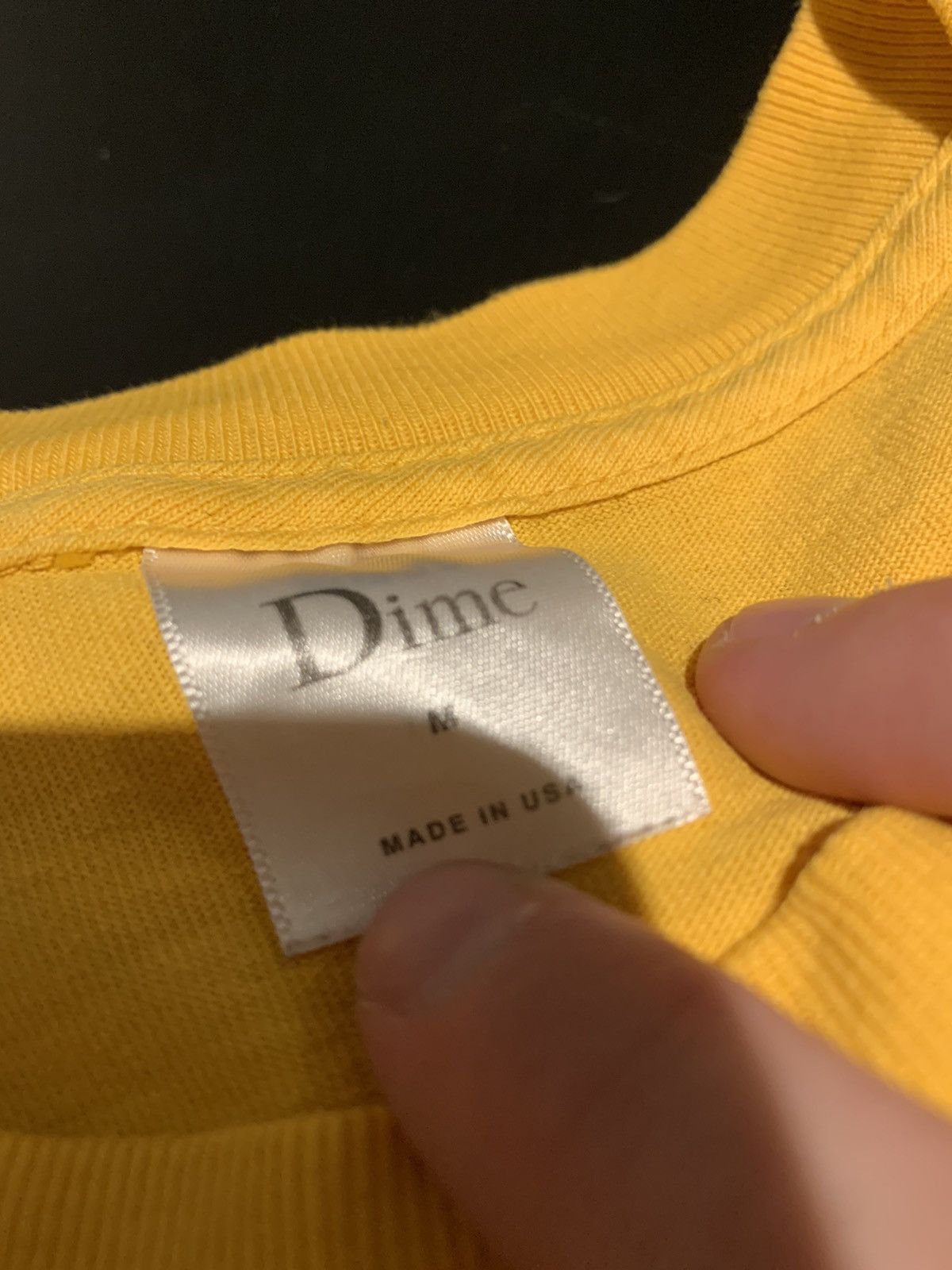 Dime Classic logo longsleeve tee Size US M / EU 48-50 / 2 - 4 Thumbnail