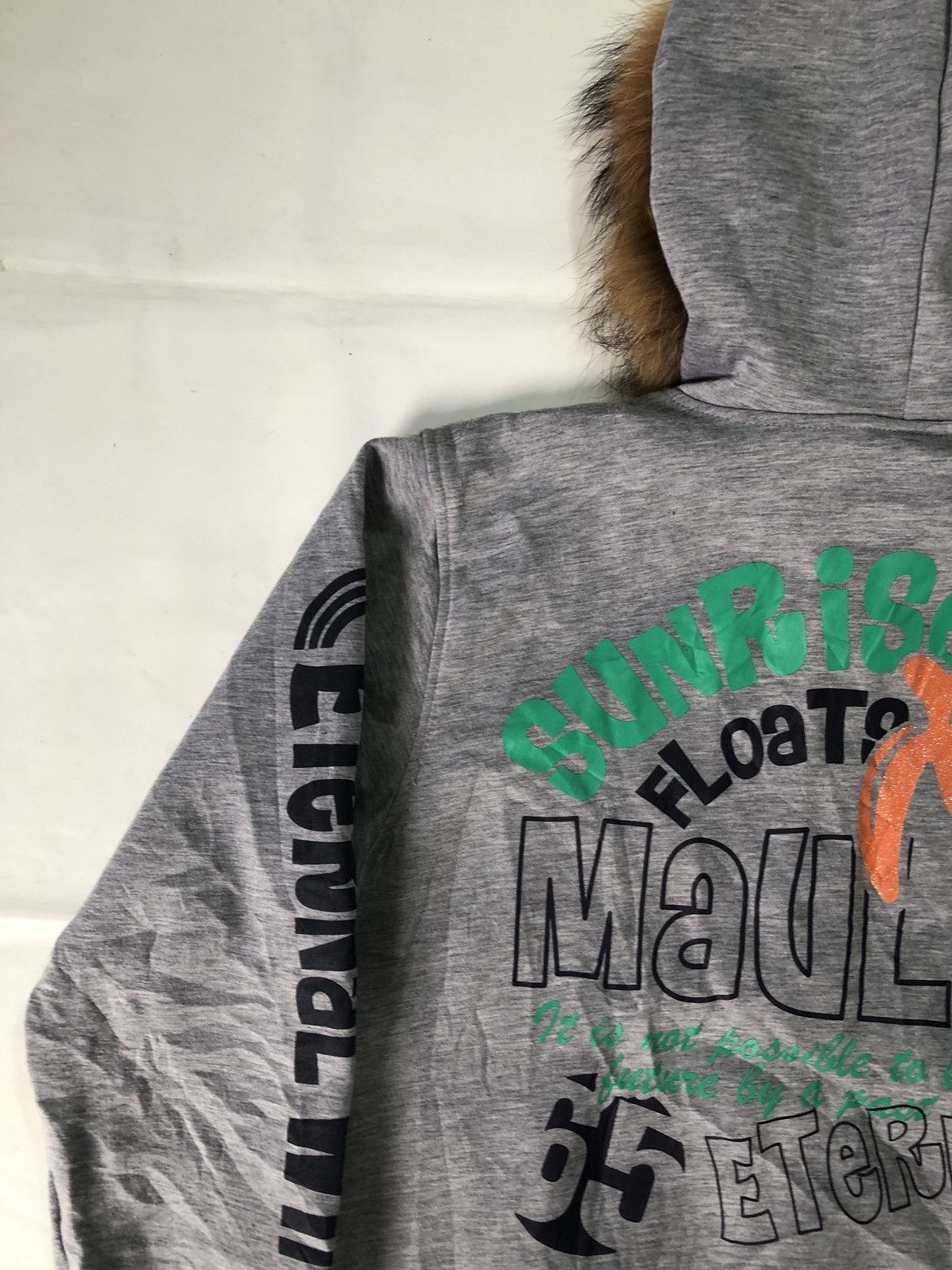 If Six Was Nine Japanese Poem Fur hoodie Zipp Mauloa Ifsix LGB Style Size US L / EU 52-54 / 3 - 8 Thumbnail