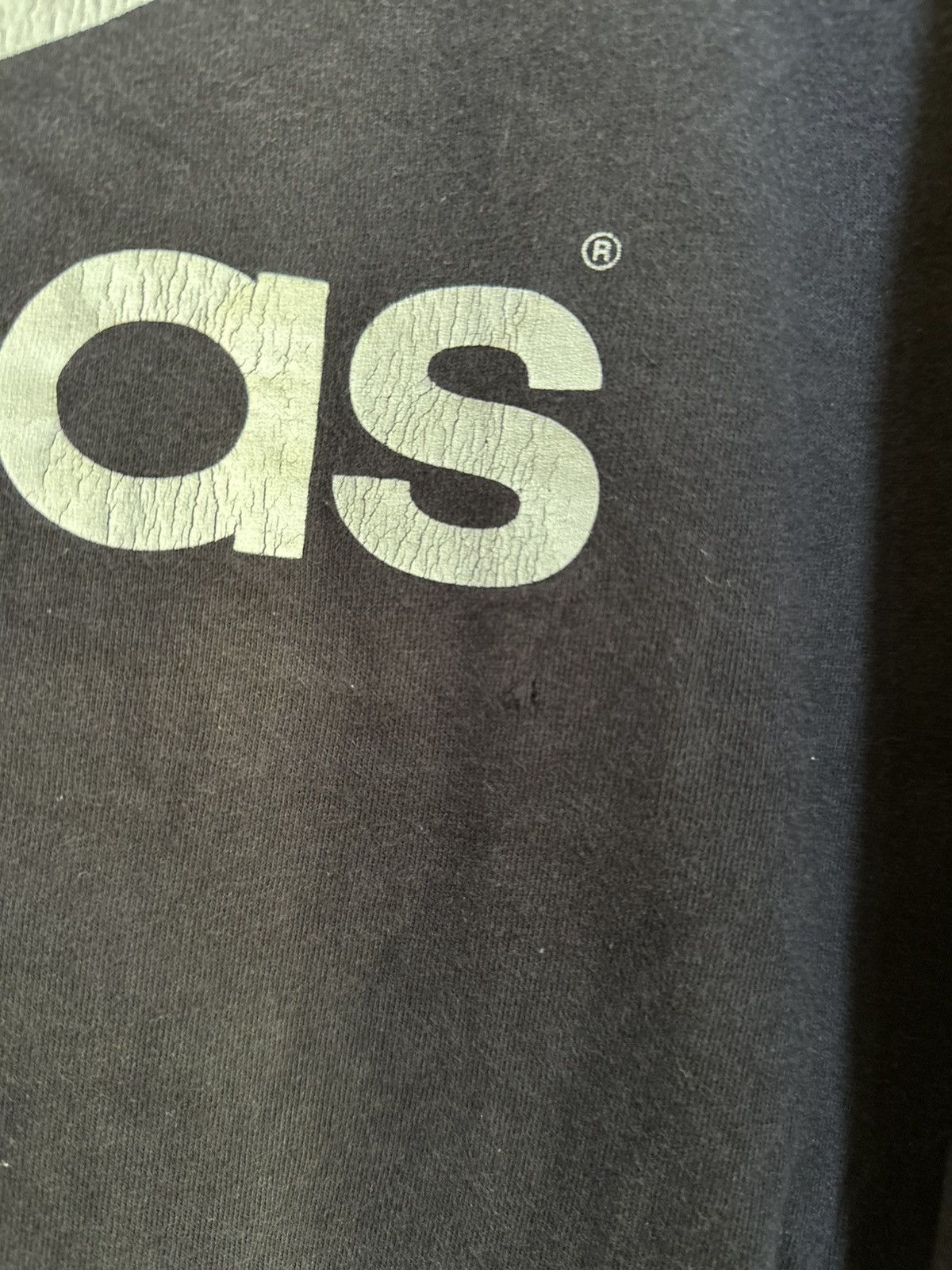 Adidas × Vintage Vintage Adidas Big Logo Long Sleeve Faded Tee Size US M / EU 48-50 / 2 - 3 Thumbnail