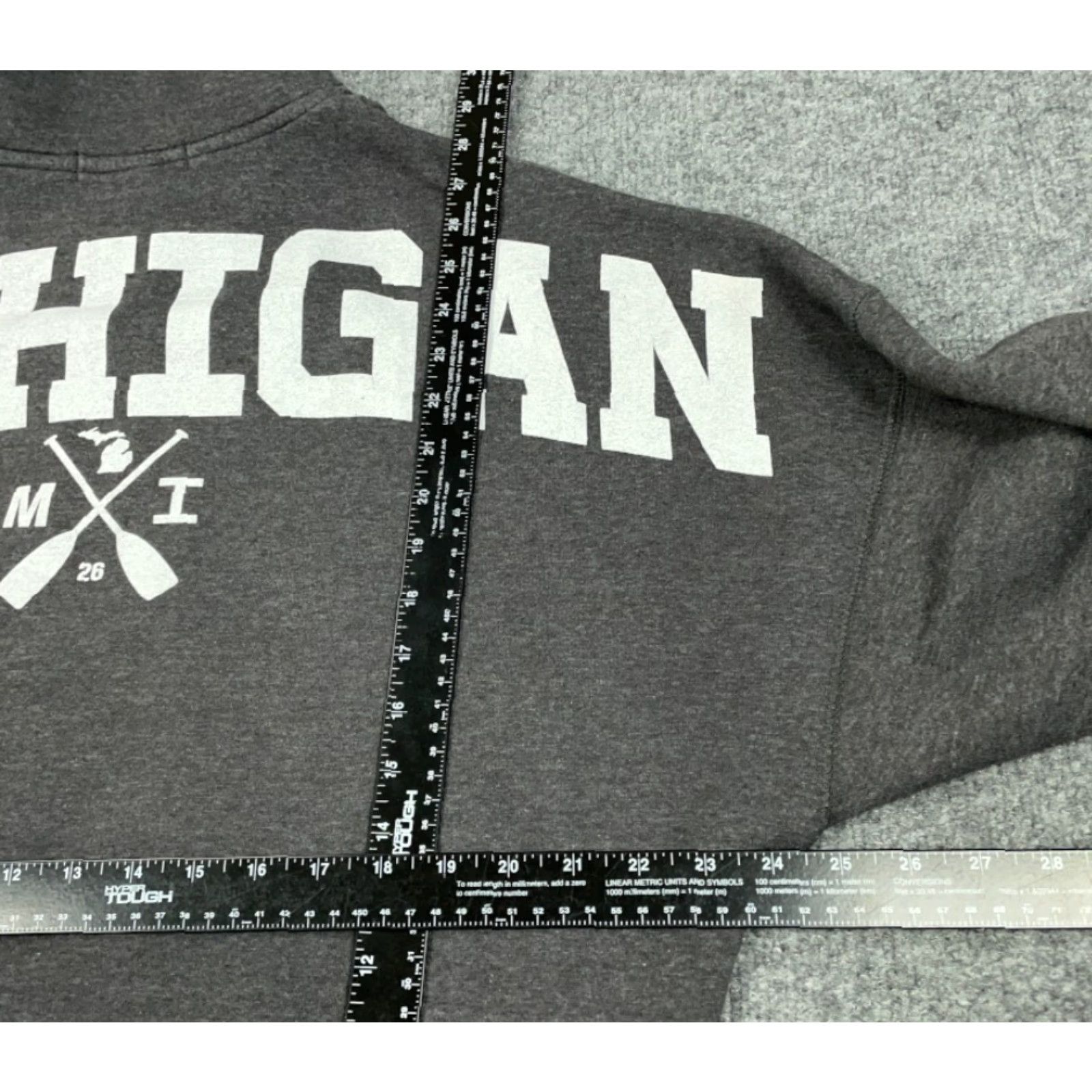 Etro VINTAGE Basix Michigan Rowing Sweatshirt 1/4 Zip Adult Large Gray Cotton Blend Retro 90s Mens Size US L / EU 52-54 / 3 - 3 Thumbnail