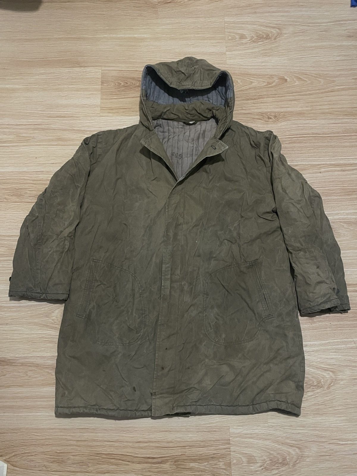 Vintage Vintage Military Parka Coat 70s–80s Distressed Archive Piece Size US XXL / EU 58 / 5 - 1 Thumbnail