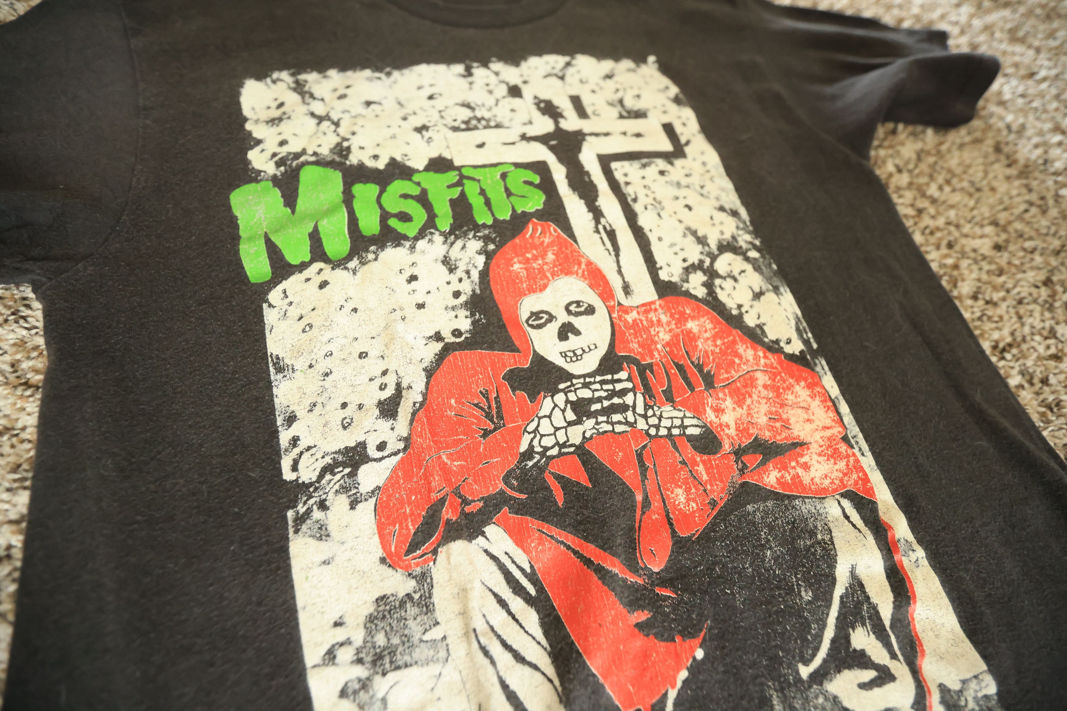 Band Tees MISFITS Rare 80´s Bootleg Size US M / EU 48-50 / 2 - 2 Thumbnail