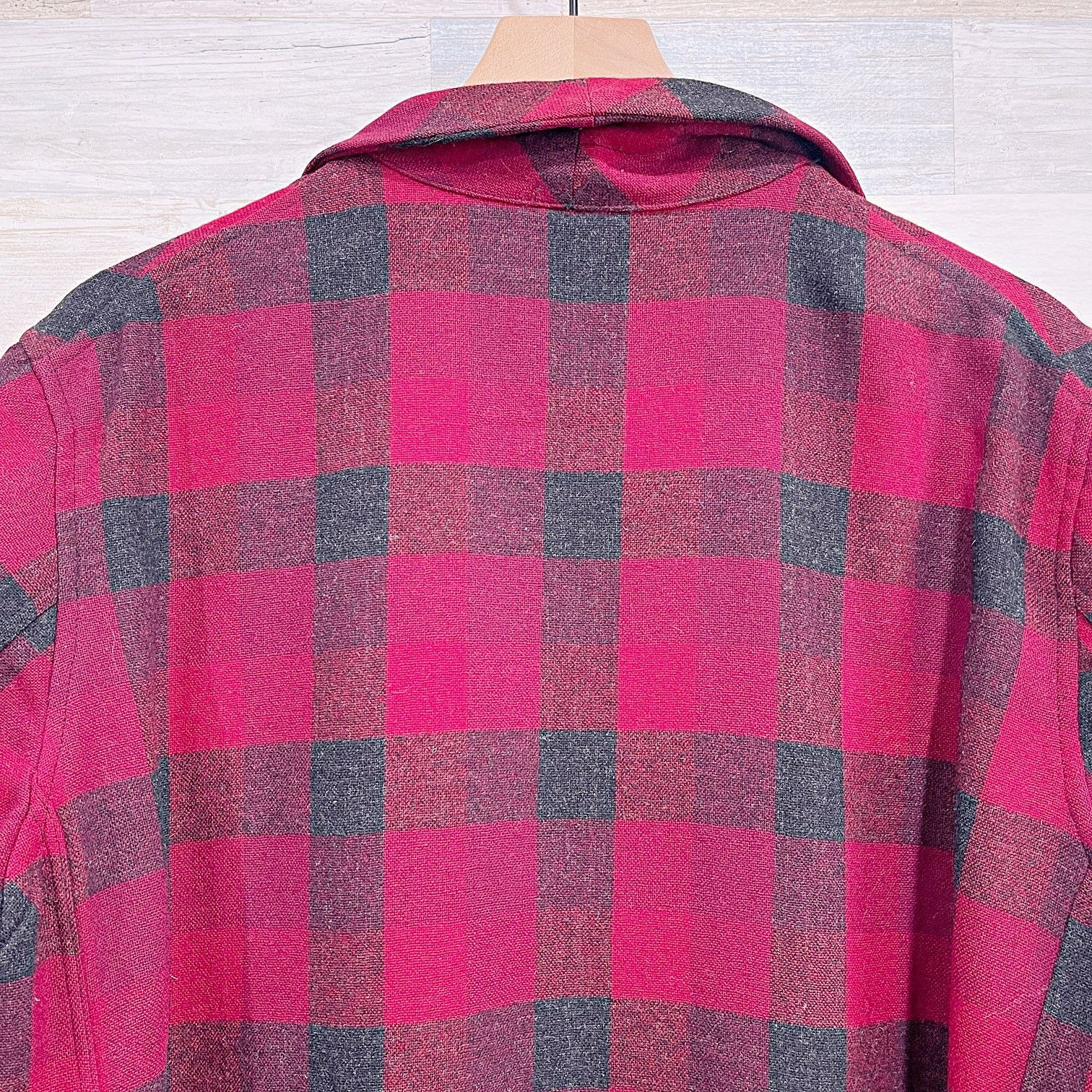 Pendleton Pendleton Vintage Wool Robe Red Gray Plaid Mens Medium Size US M / EU 48-50 / 2 - 6 Thumbnail