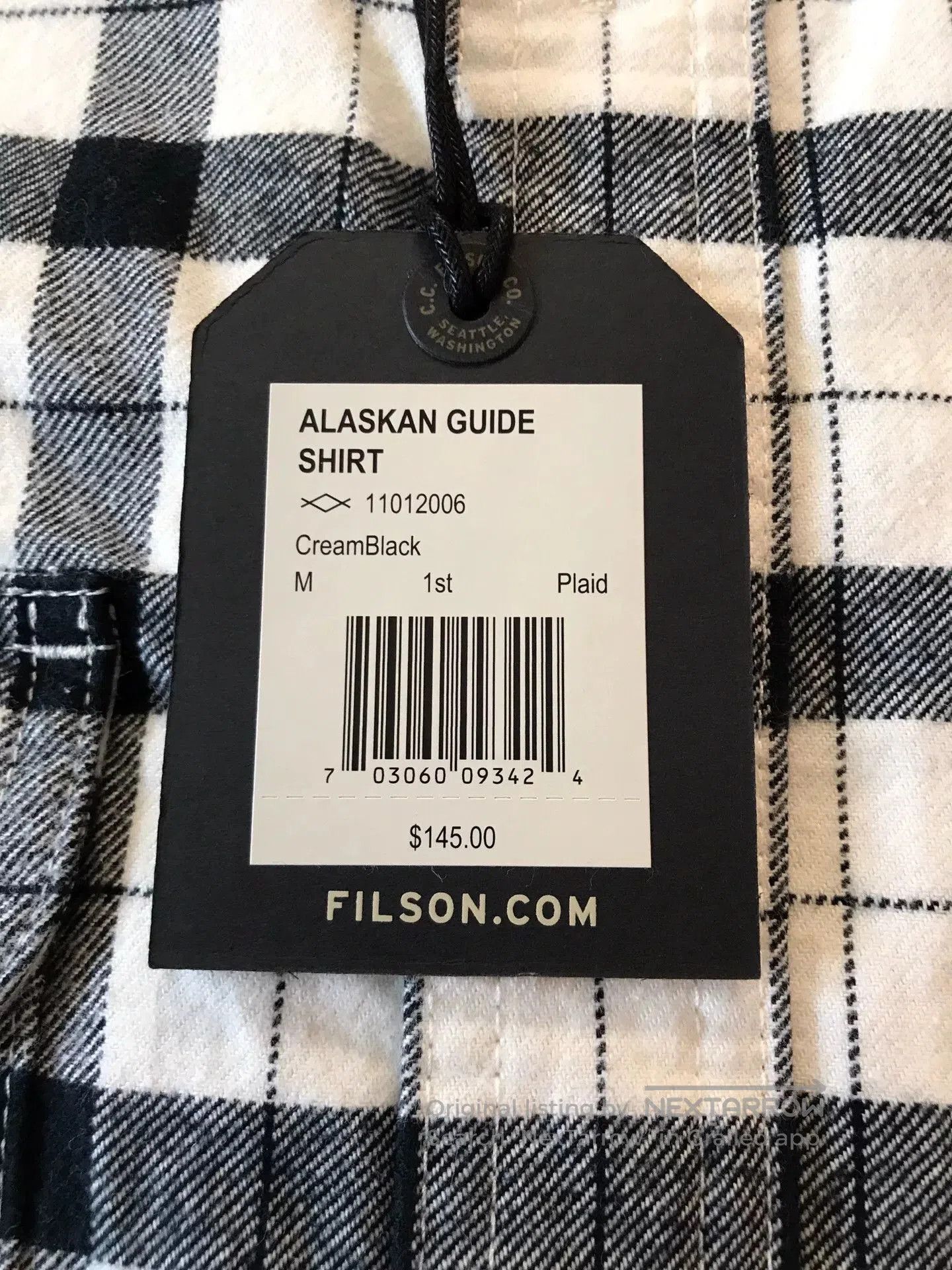 Filson Filson Heavy Flannel Work Shirt. Size US M / EU 48-50 / 2 - 8 Thumbnail