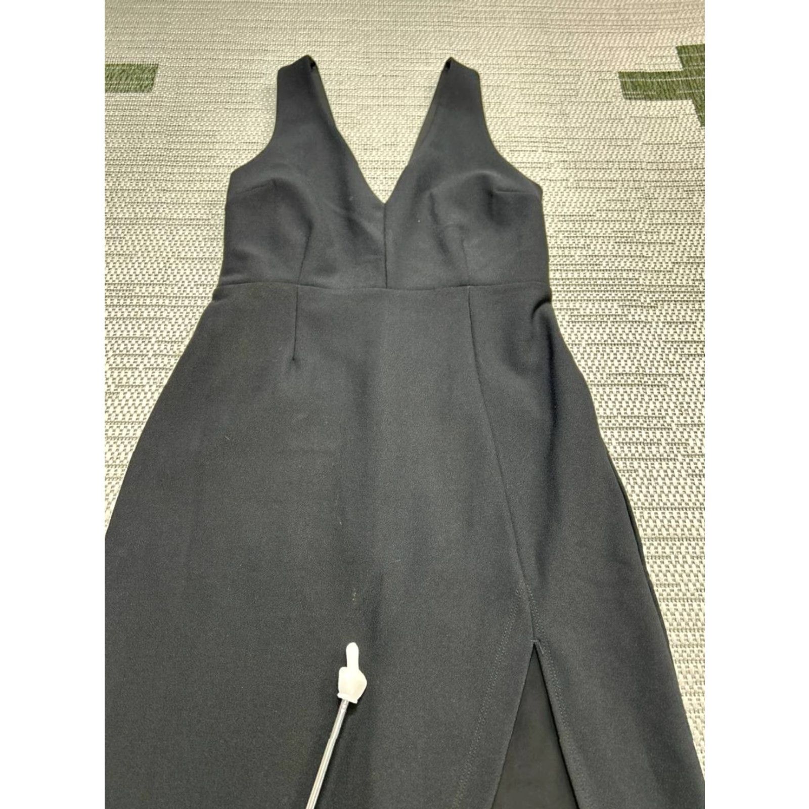Abercrombie & Fitch Abercrombie & Fitch Dress Blouson Womens Small Petite Black Midi Size S / US 4 / IT 40 - 5 Thumbnail