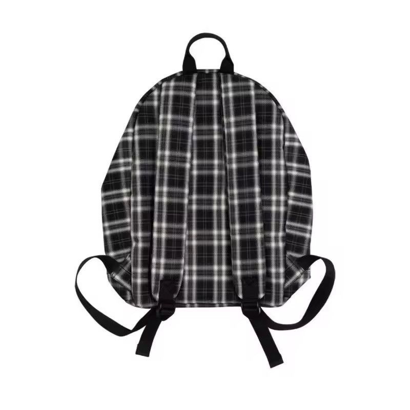 Other Striped Punk Capacity Retro Grunge School Backpack Size ONE SIZE - 6 Thumbnail
