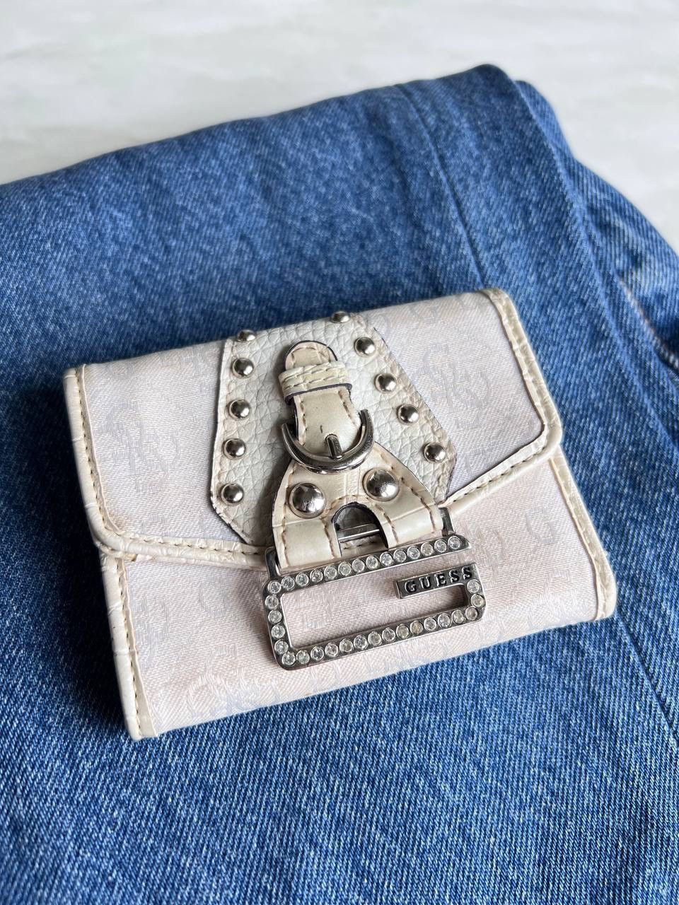 Guess Y2k GUESS 2000s Monogram Wallet Size ONE SIZE - 1 Thumbnail