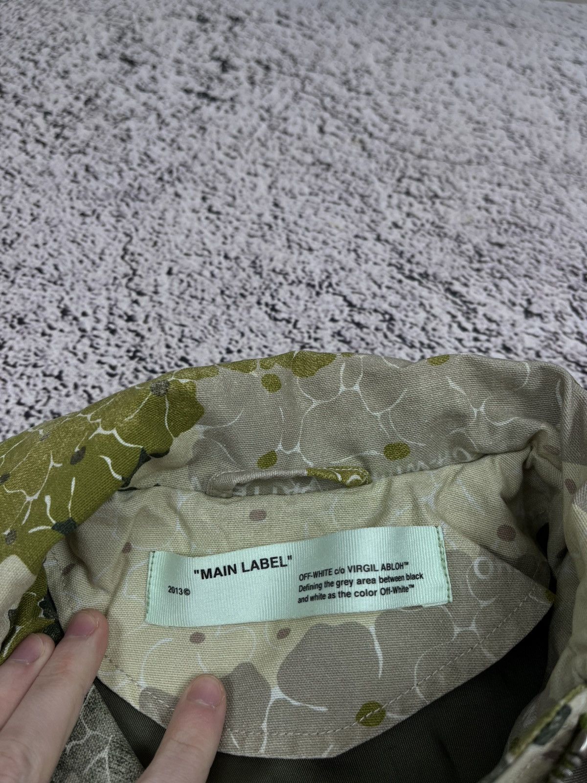 Off-White Off-White Floral Camo AOP Jacket M-65 Cargo Coat Abloh Era Size S / US 4 / IT 40 - 11 Thumbnail