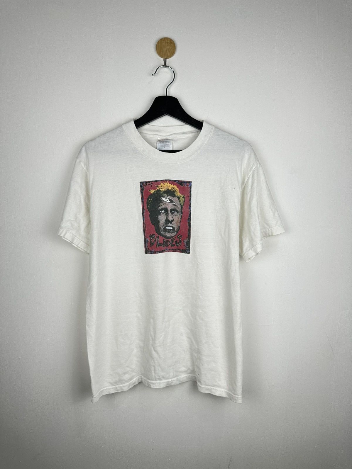 Vintage Vintage 90s Blades Rollerblade Tee Size US M / EU 48-50 / 2 - 1 Thumbnail