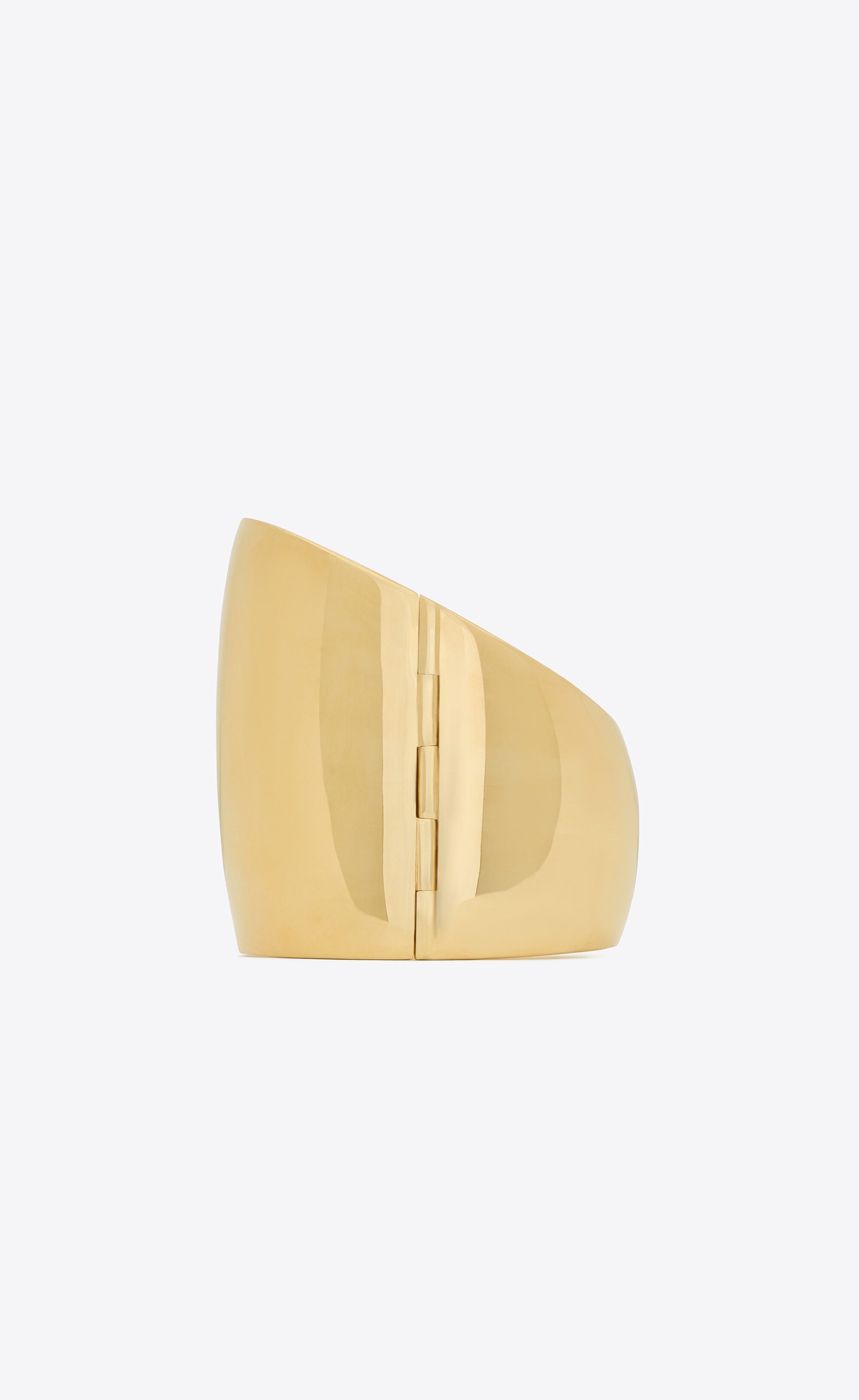 Saint Laurent Paris o1la1rc1a0325 Size: M / 762113 Asymmetrical Split Cuff Size ONE SIZE - 2 Thumbnail