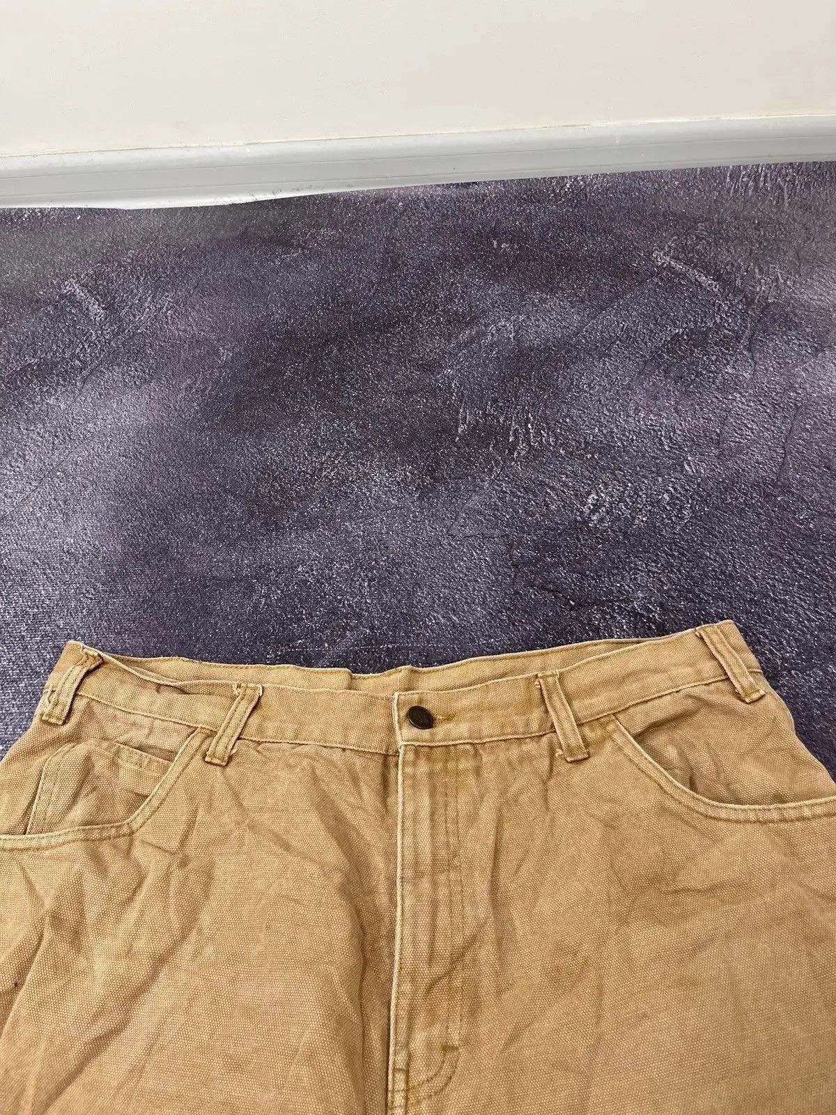 Dickies × Vintage Vintage Dickies USA Work Hype Baggy Shorts Jorts Size US 36 / EU 52 - 8 Thumbnail