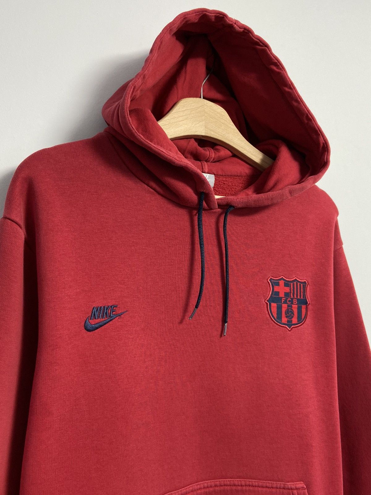 Nike Nike Vintage Hoodie FC Barcelona y2k style Size US L / EU 52-54 / 3 - 6 Thumbnail