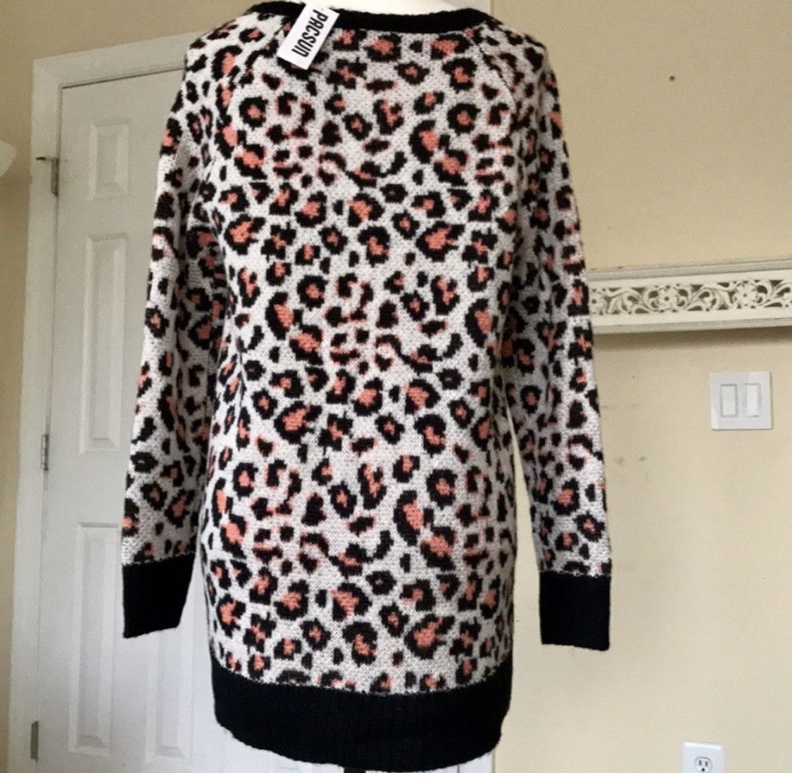 Kirra KIRRA PACSUN LEOPARD ANIMAL PRINT KNIT PULLOVER SWEATER Size S / US 4 / IT 40 - 11 Thumbnail
