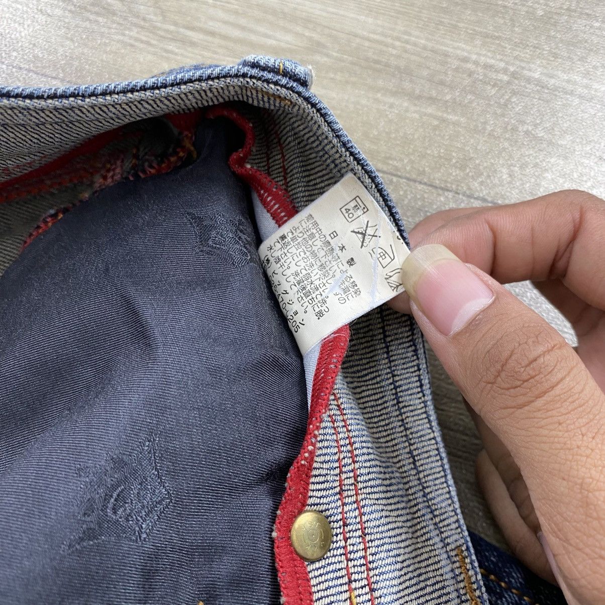 Japanese Brand 2000s Brappers Ifsixwasnine Lgb Goa Bootcut Flared Jeans Size US 26 / EU 42 - 9 Thumbnail
