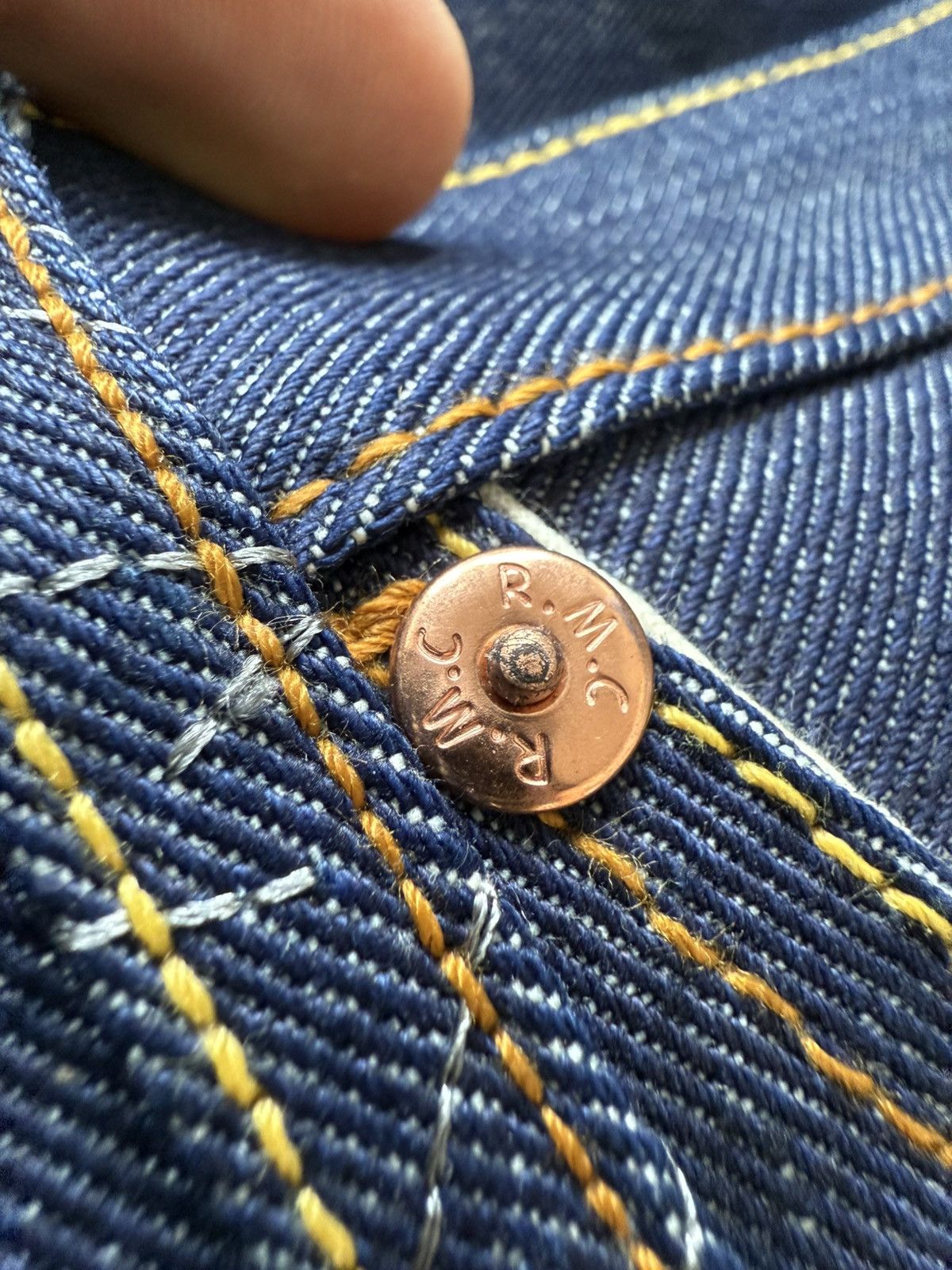 Japanese Brand × Vintage Vintage Denim RMC Jeans Baggy Rap 40 Size US 40 / EU 56 - 9 Thumbnail