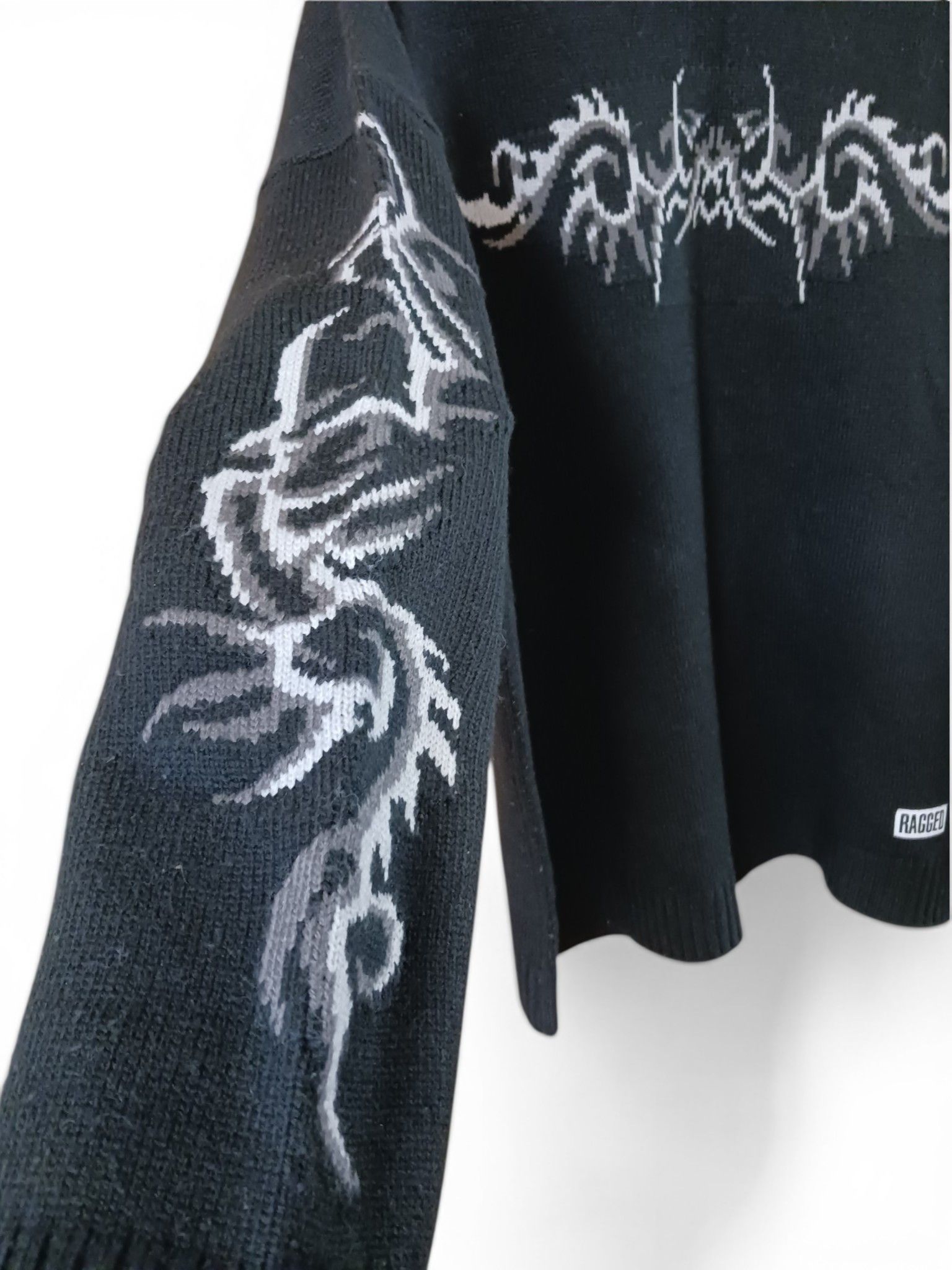 The Ragged Priest The Ragged Priest "Tribal" Cyber Sigilism Knit Sweater Size US M / EU 48-50 / 2 - 8 Thumbnail