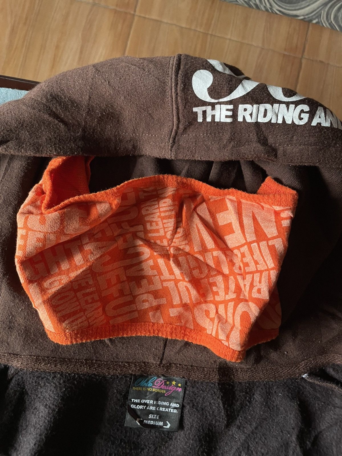 Other Vintage Y2K Surf Oblo Brown Hoodie Size US M / EU 48-50 / 2 - 8 Thumbnail