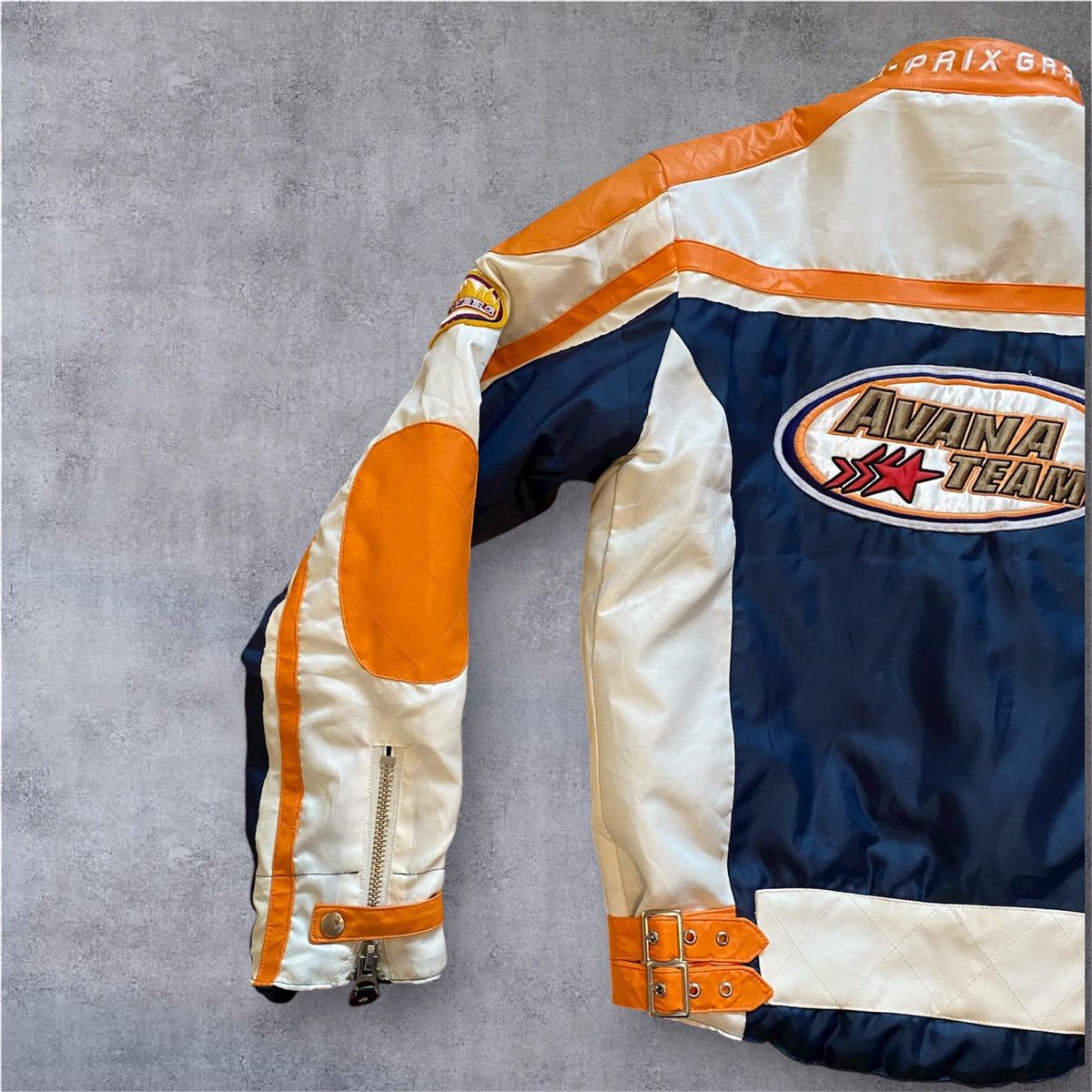 Vintage Vintage Leather Biker/Race Jacket Size US S / EU 44-46 / 1 - 5 Thumbnail