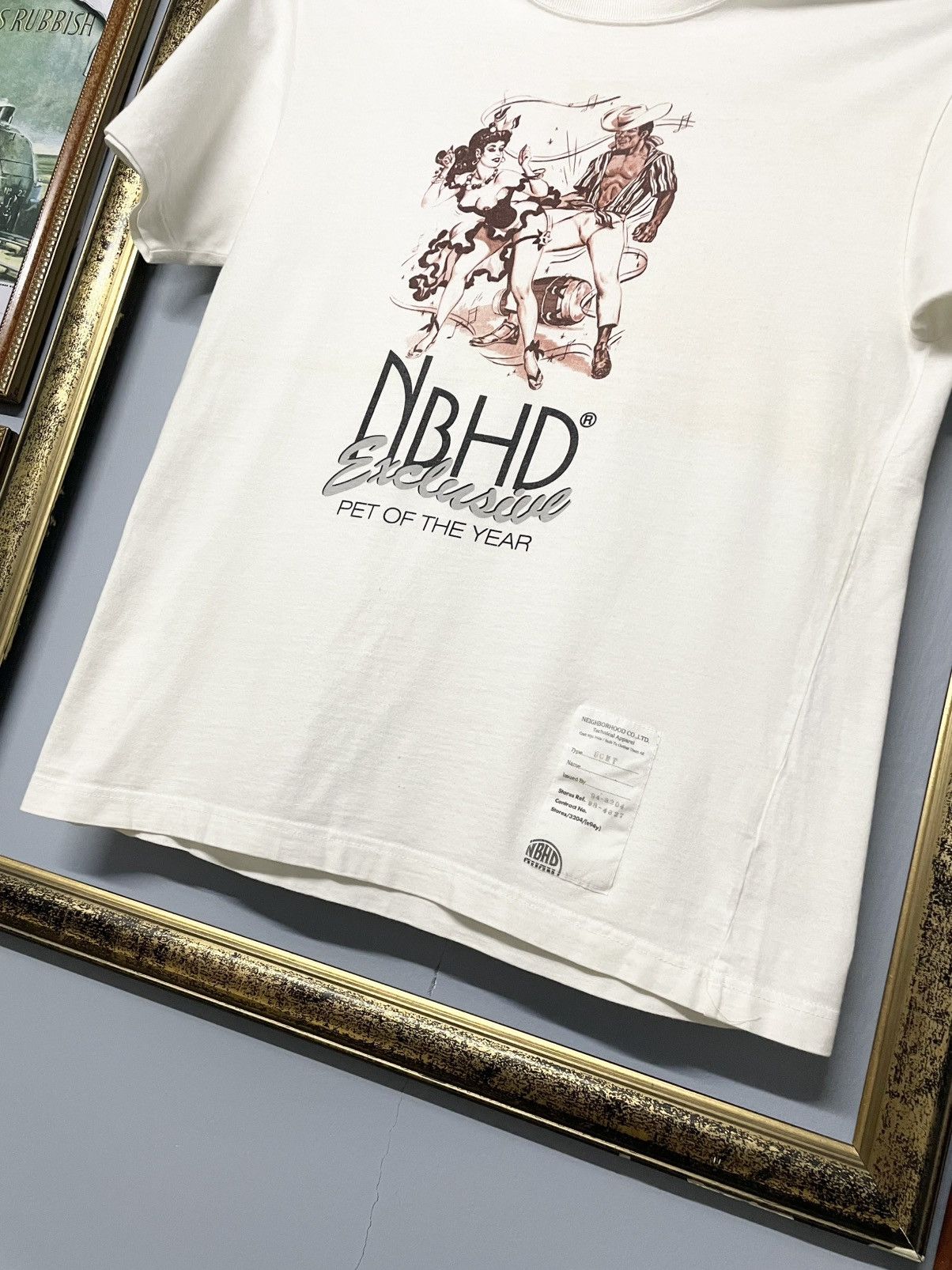 Neighborhood Vintage Designer Neighborhood Naked Cowboy Tehcnical Tee Size US M / EU 48-50 / 2 - 4 Thumbnail