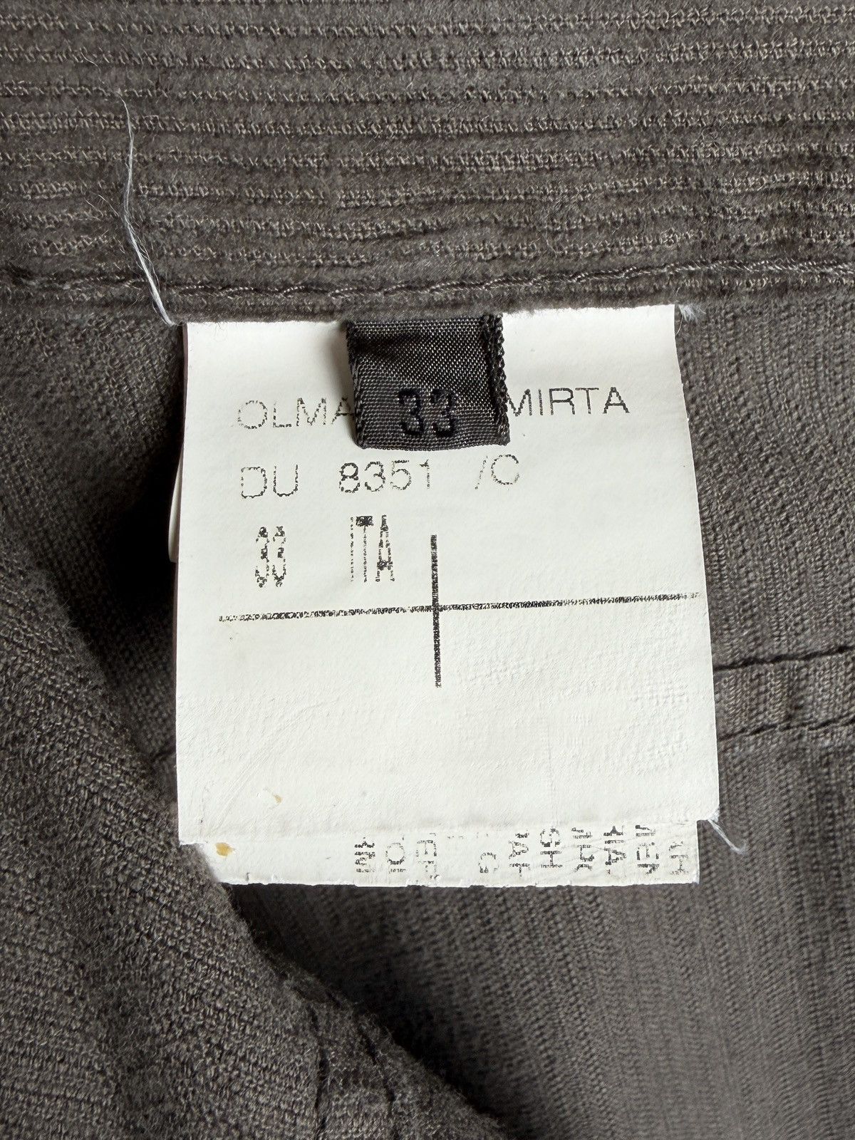 Rick Owens FW06 Rick Owens Dustulator Corduroy Detroit Denim Jeans Size US 33 - 9 Thumbnail