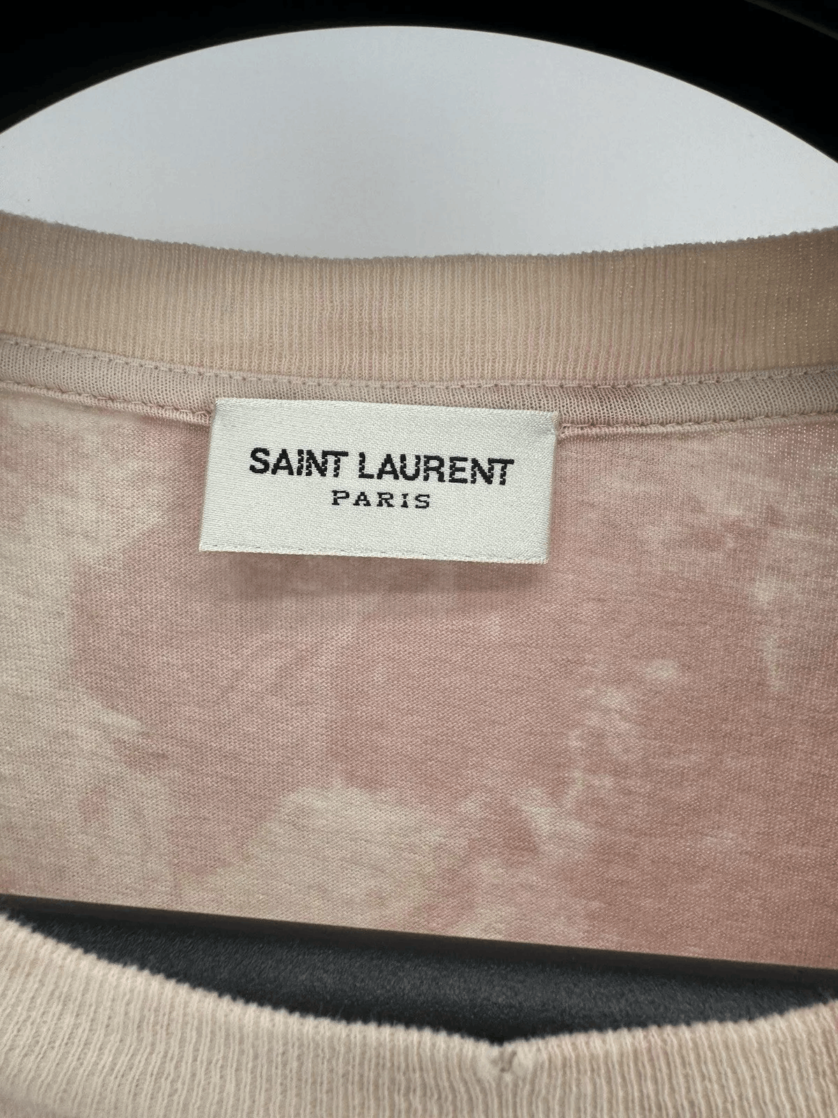 Yves Saint Laurent Saint Laurent Tie Dye Logo T Shirt XS Size US XS / EU 42 / 0 - 6 Thumbnail