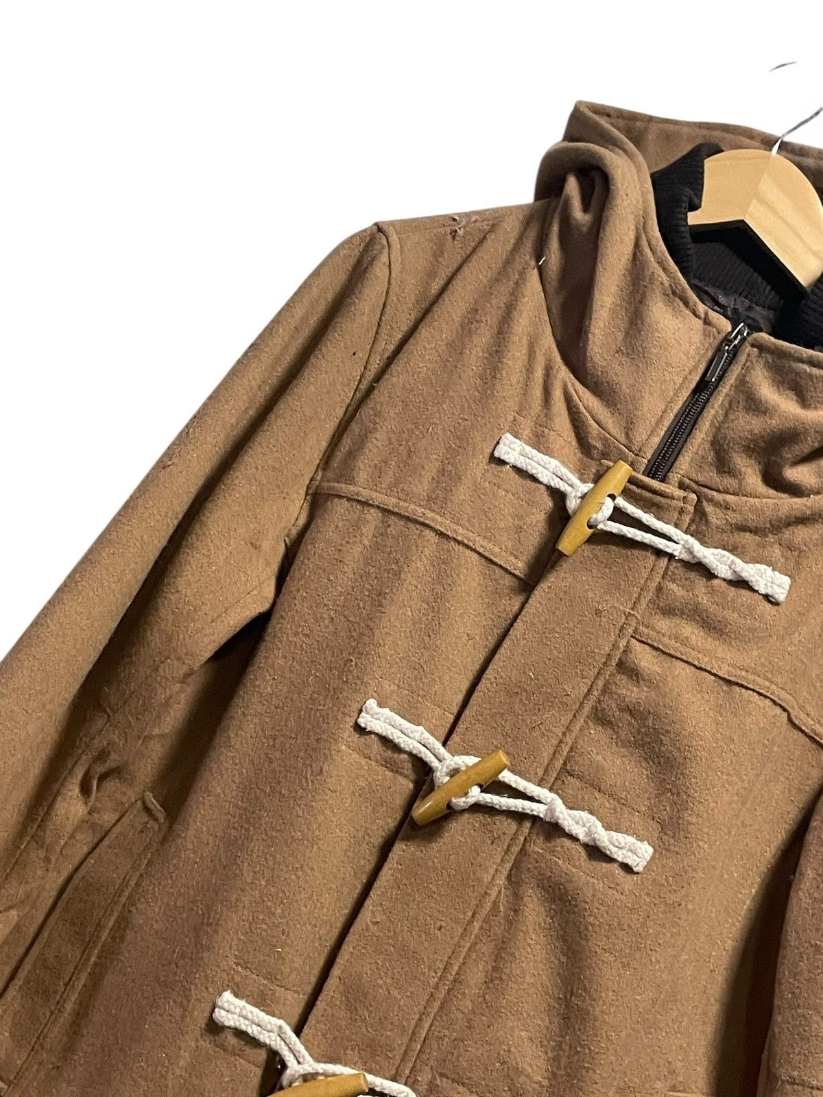 Japanese Brand × Vintage SORRIDERE Brand Duffle Hooded Jacket (76) Size US L / EU 52-54 / 3 - 2 Thumbnail