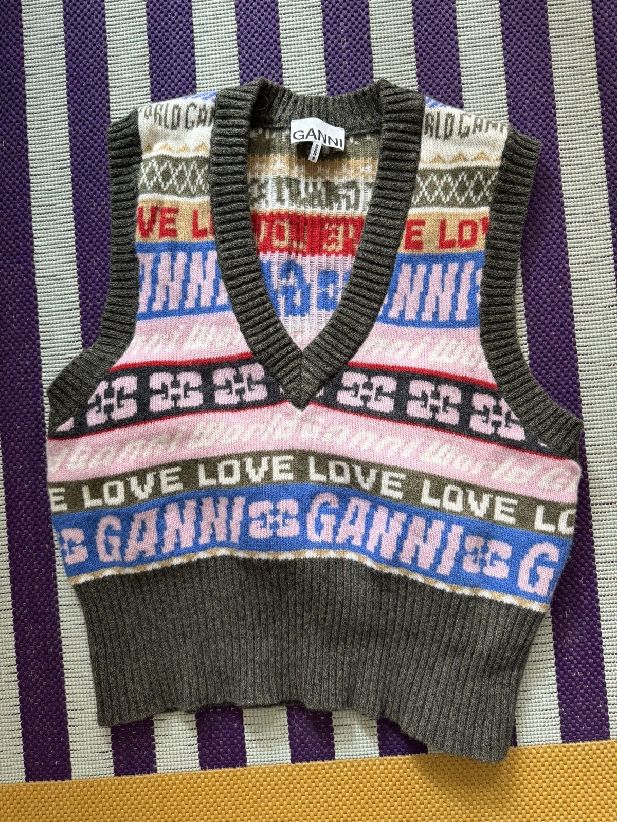 Ganni Ganni sweater vest Size M / US 6-8 / IT 42-44 - 1 Thumbnail