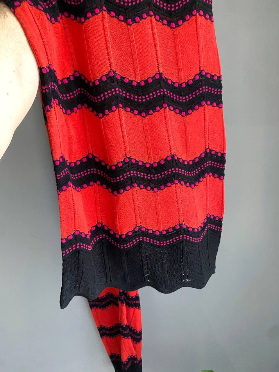 Missoni Missoni Womens Zig-Zag Pattern Knitted Wide-Leg Pants, 44/S Size 30" / US 8 / IT 44 - 8 Thumbnail