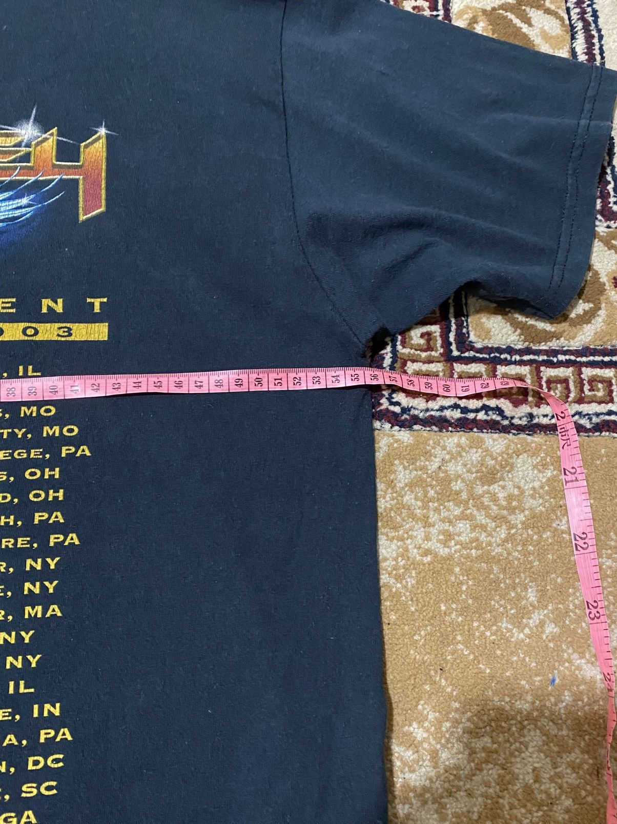 Anvil × Band Tees × Vintage JOURNEY VINTAGE TOUR 2003 Size US L / EU 52-54 / 3 - 9 Thumbnail