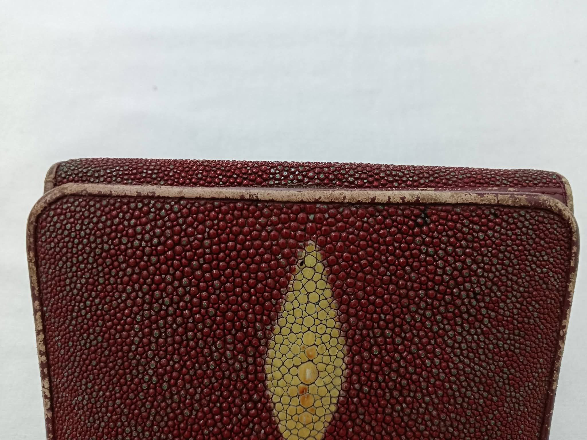 Genuine Leather Genuine Leather Stingray Skin Trifold Wallet Size ONE SIZE - 13 Thumbnail
