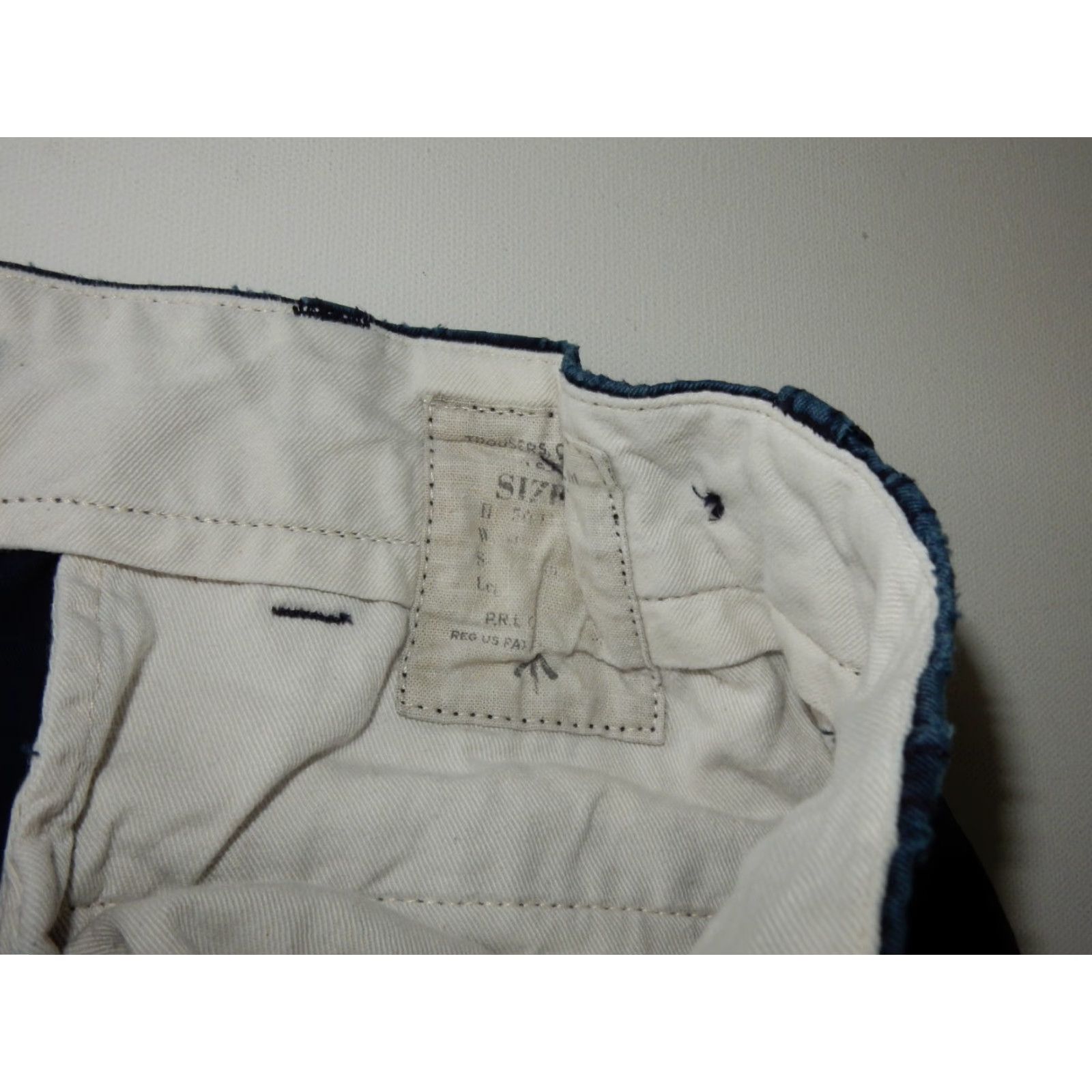 Polo Ralph Lauren VINTAGE Polo Ralph Lauren Men's Chino Pants Size 35x32 Blue Cotton Khaki Size US S / EU 44-46 / 1 - 4 Thumbnail
