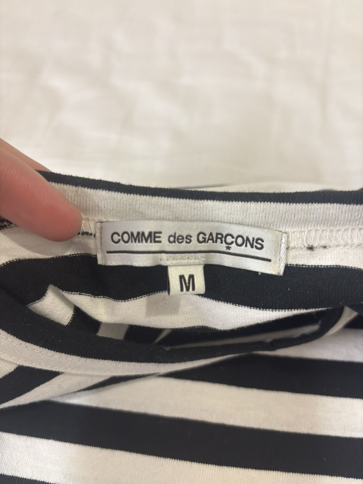 Comme des Garcons Comme des Garcons striped long sleeve Size US M / EU 48-50 / 2 - 3 Thumbnail
