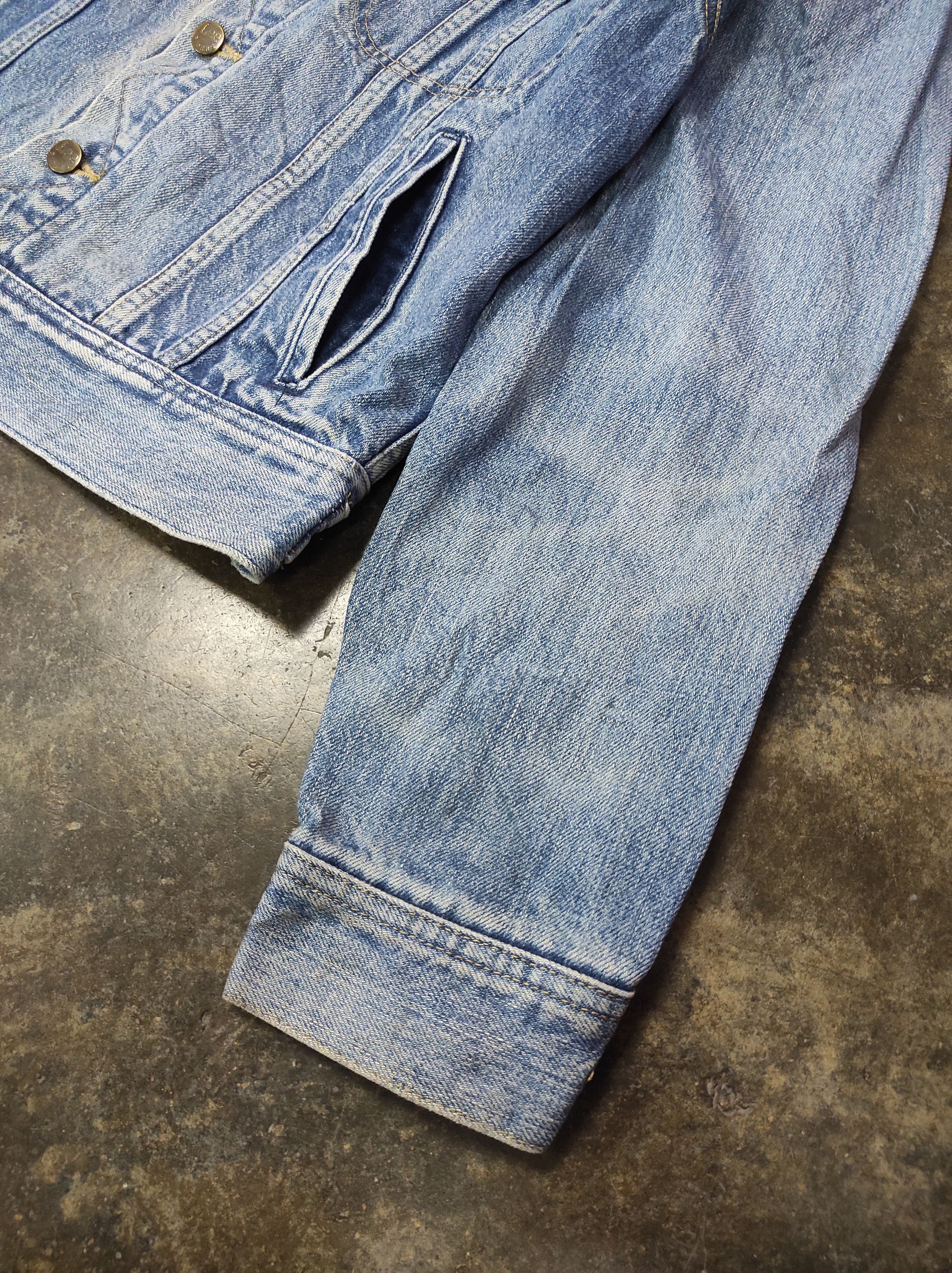 Lee × Vintage LEE RIDERS USA 70'S SCOVIL DENIM TRUCKER JACKET DISTRESSED Size US M / EU 48-50 / 2 - 5 Thumbnail