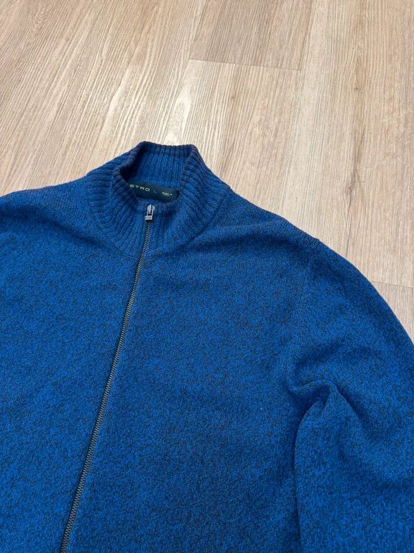 Etro Etro Milano Lana Wool Zip Sweater jumper size L Italy Size US L / EU 52-54 / 3 - 4 Thumbnail