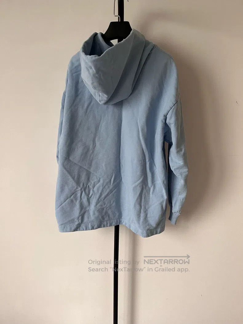 Acne Studios Acne Studios Front Logo Pullover Hoodie - Light Blue Size XS / US 0-2 / IT 36-38 - 2 Thumbnail