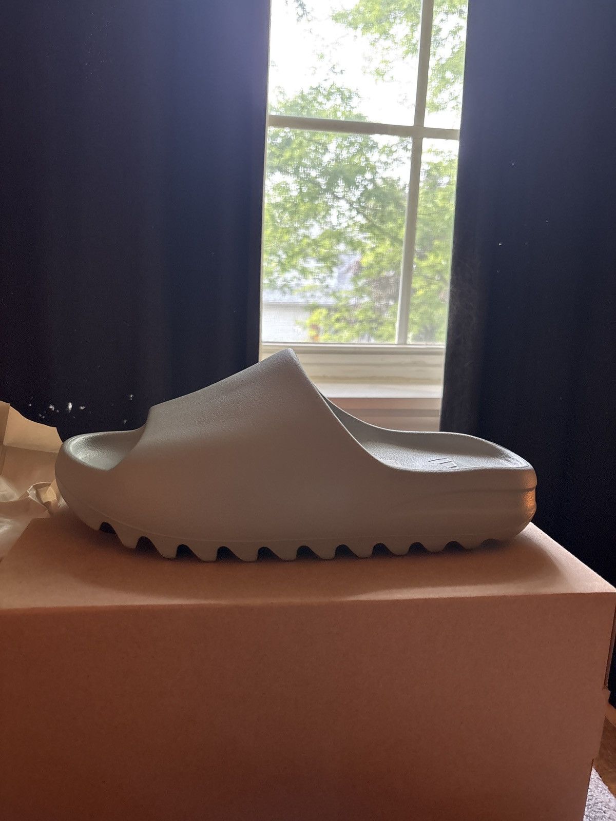 Adidas × Kanye West YZY x Adidas Slide Salt Size US 9 / EU 42 - 1 Thumbnail