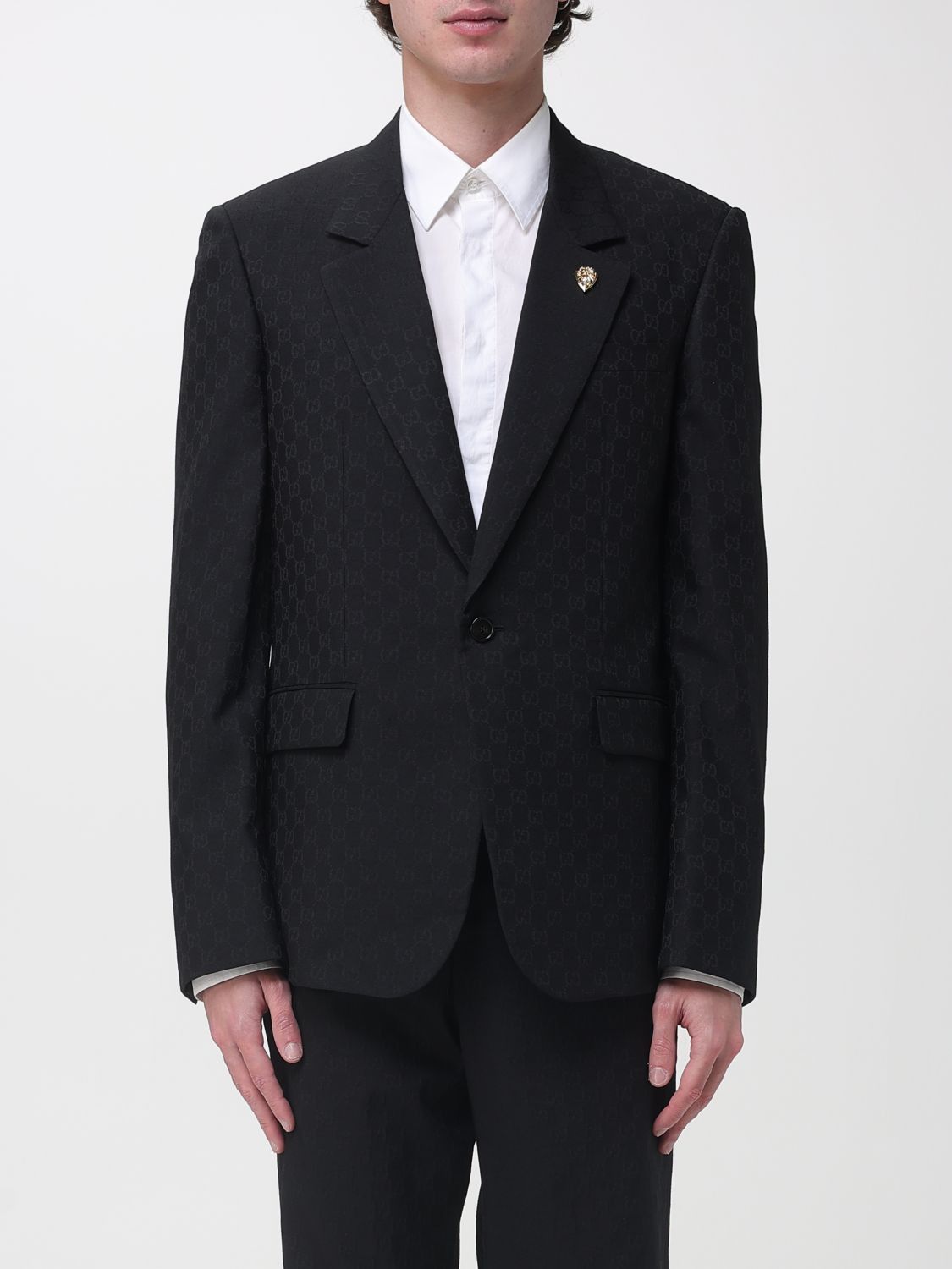 Gucci Gucci Jacket Men Black Size US L / EU 52-54 / 3 - 1 Thumbnail