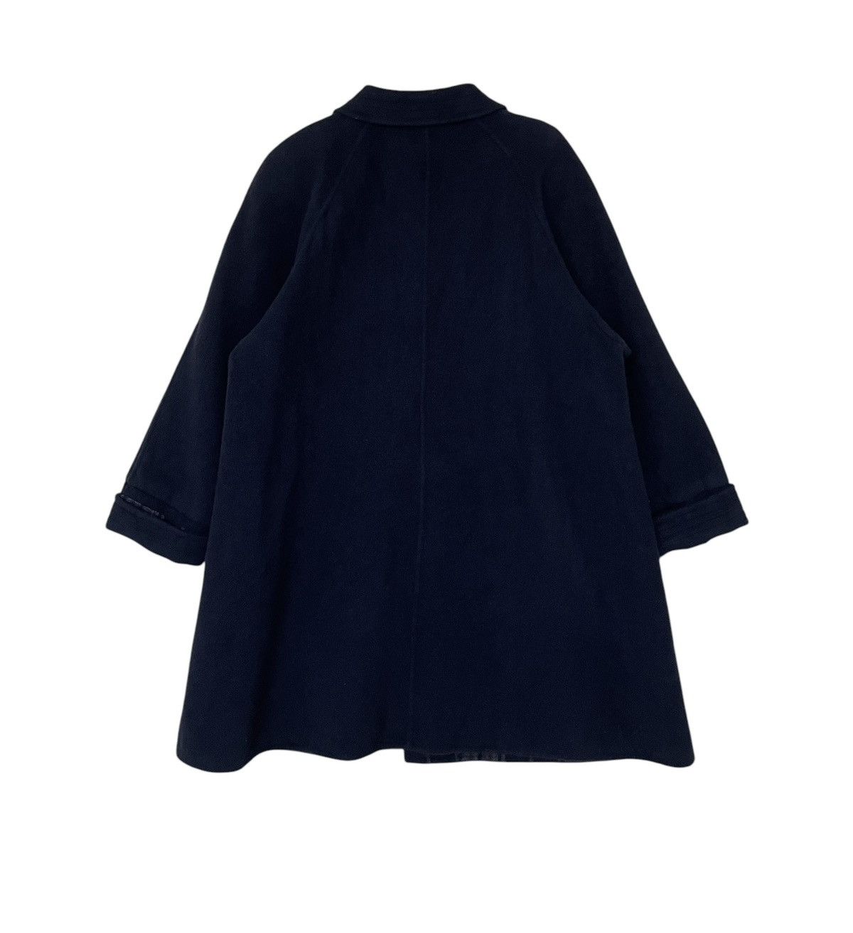 Designer × Vintage Vintage Brand Kinloch Anderson Wool Trench Coat 2000s Size US L / EU 52-54 / 3 - 3 Thumbnail