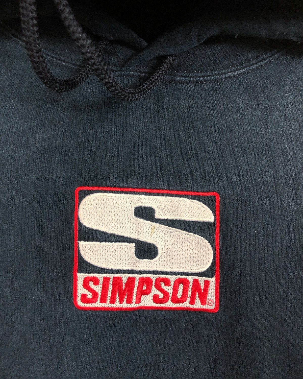 Vintage Rare Vintage Simpson Racing Embroidered Logo Hoodie Size US XL / EU 56 / 4 - 3 Thumbnail