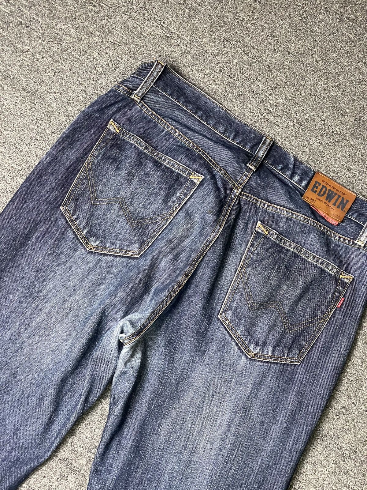 Edwin × Vintage Vintage EDWIN 403 Casual Jeans (92) Size US 36 / EU 52 - 14 Thumbnail